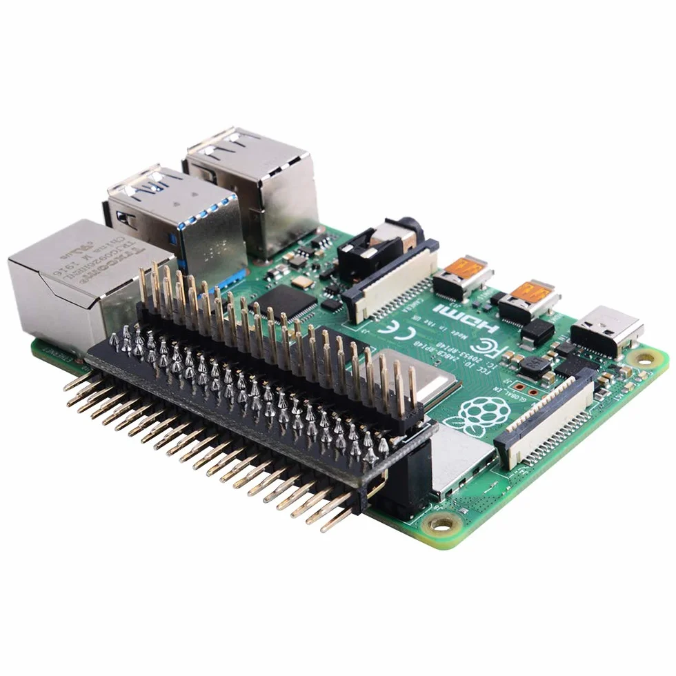 GeeekPi Micro Złącza Raspberry Pi 40 pinów GPIO 1 do 2 płyta rozszerzająca 2x20 pin podwójny męski nagłówek