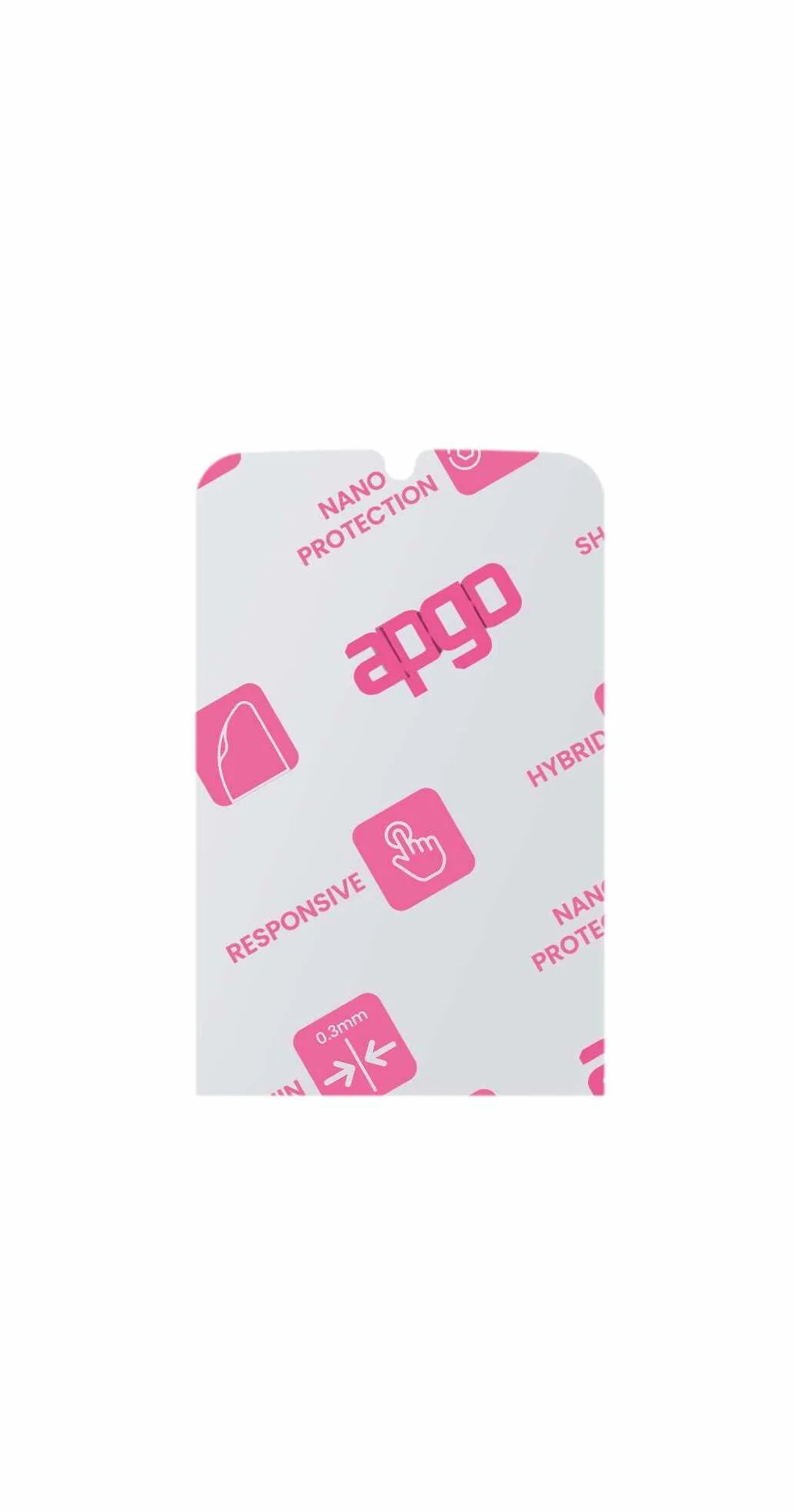 apgo Hybrid Glass Screen Protector do Wahoo Elemnt Roam 3, szkło hybrydowe, zamiennik hartowanego