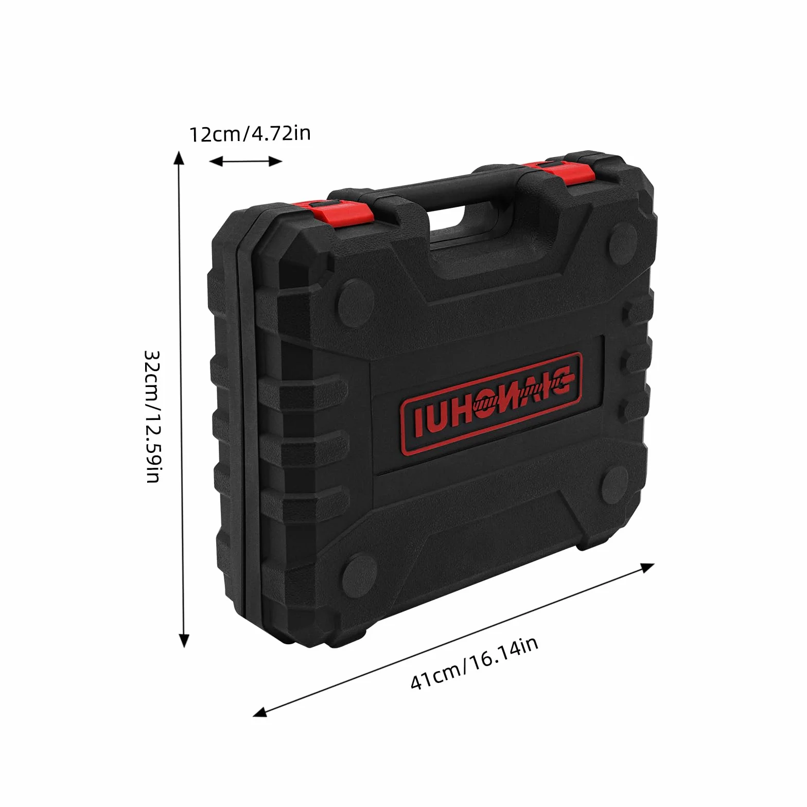 Młot udarowo-obrotowy SDS-Plus 2000 W, młotowiertarka do betonu z 6 wiertłami, młot dłutowy, wiertarka udarowa, obrotowy uchwyt sub