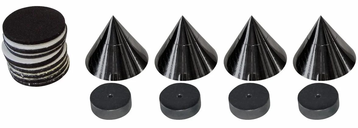 Dynavox Sub-Watt-Absorber zestaw 4 szt. czarny