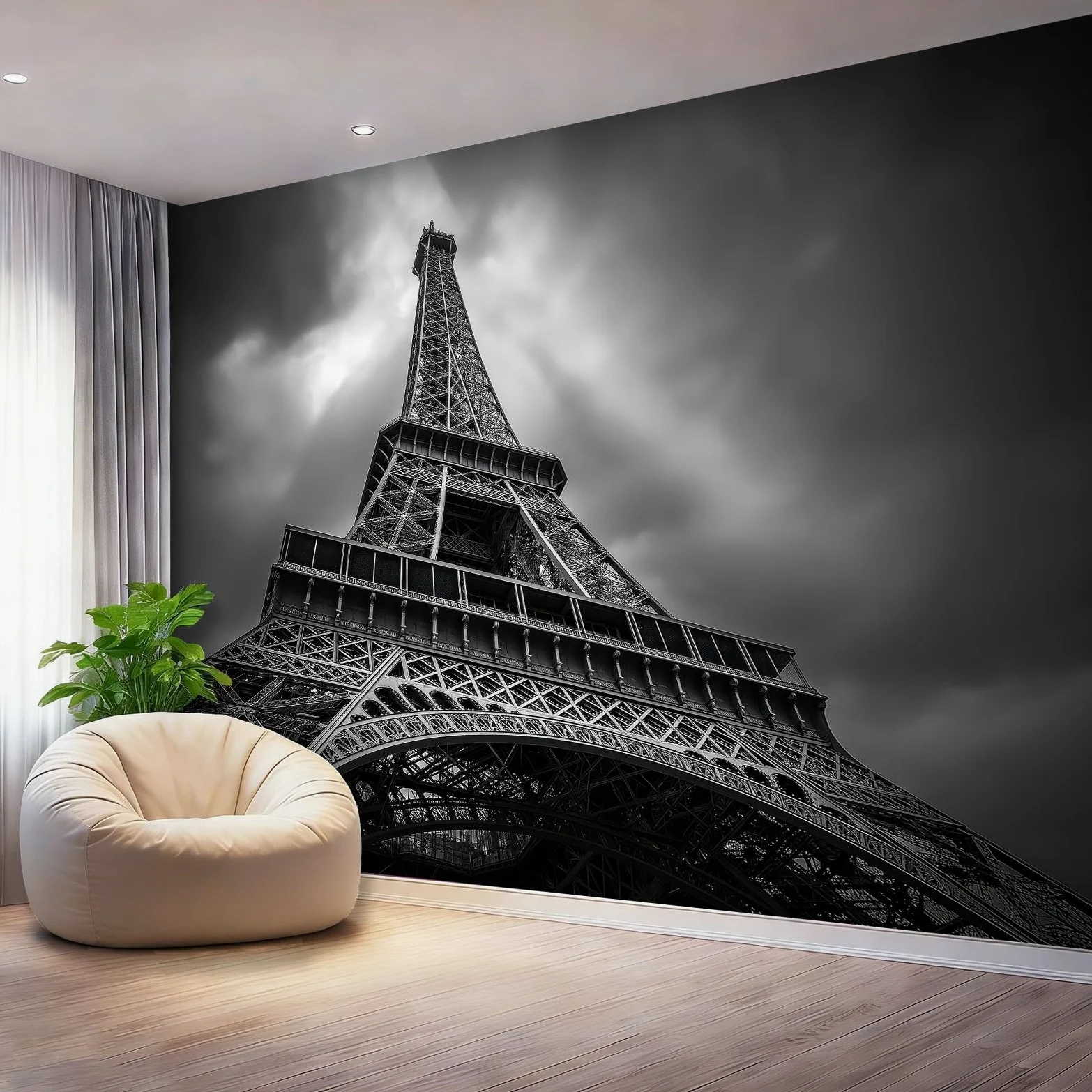 Fototapeta Fotografia Architektura Miasta Szary Motyw Fototapeta Włóknina Fototapeta Plakat do Salonu Sypialni Korytarza TV Tło Dekoracja ścienna Murale, 350 x 256 cm