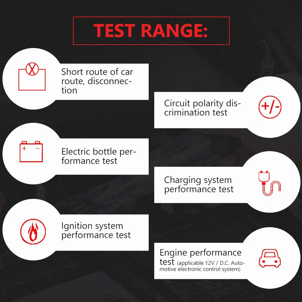 Keenso 6 V/24 V Electric Circuit Ciągłość Tester Ciągłości Z Wskaźnik Tester Prądu Luminous
