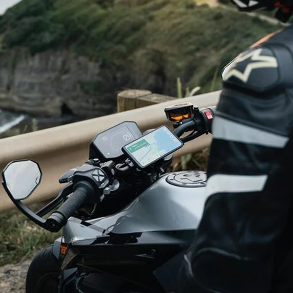Quad Lock Uchwyt Telefonu Motocyklowy PRO Zestaw z Amortyzatorem Drgań Galaxy S25 MAG Etui