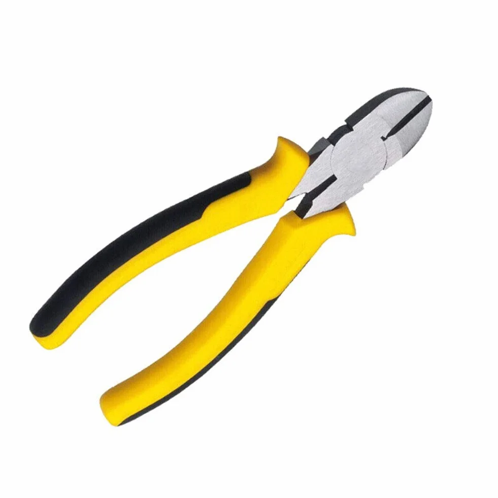 Szczypce tnące boczne Soft Grip 6 cali, szczypce tnące ukośne, szczypce tnące ukośne, narzędzie/853