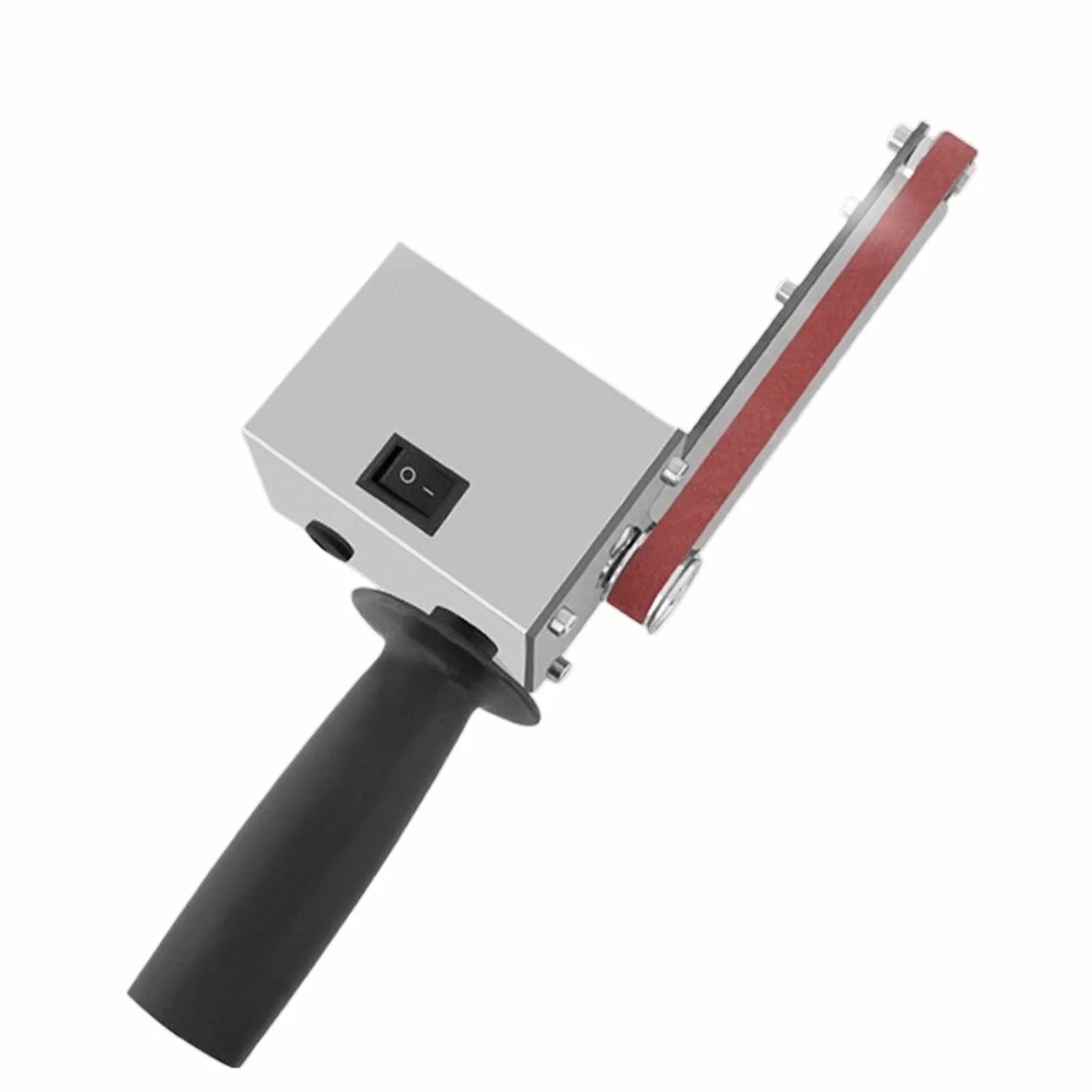Polerka, szlifierka oscylacyjna, Elektryczna szlifierka taśmowa szlifierka kątowa Mini DIY szlifowanie elektryczne szlifierka narzędzia 330x10MM pasy ścierne do szlifowania, polerowania(795)