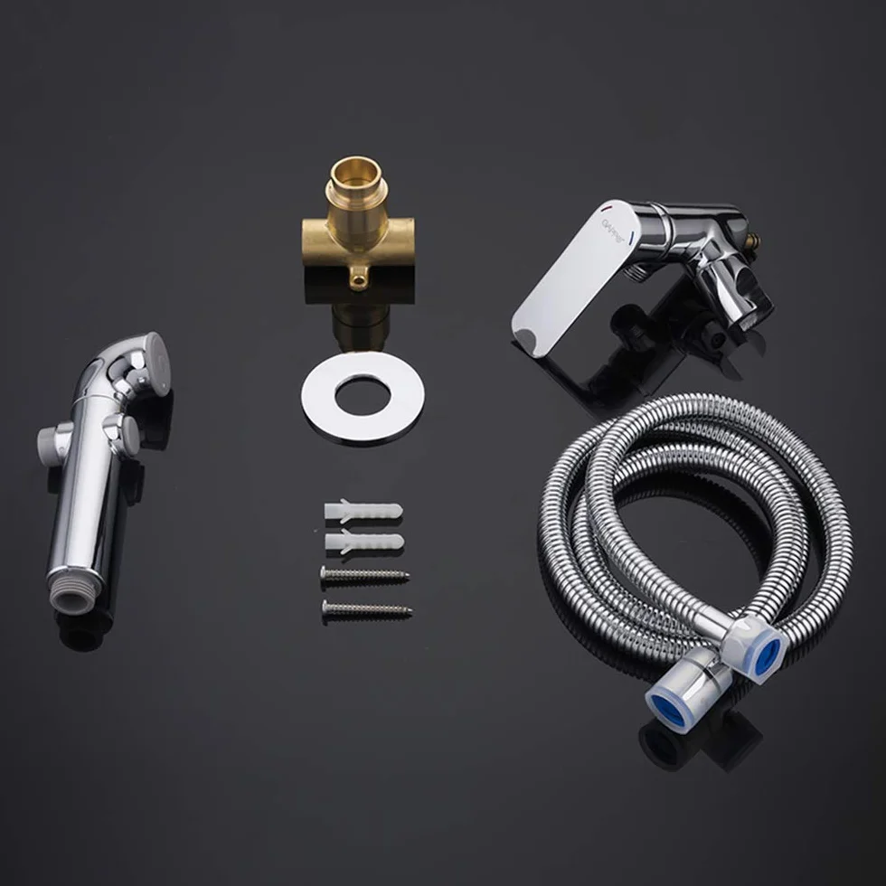 Baterie do wanny Bidet System prysznicowy Bidet Bidet Bateria natryskowa Bidet Spray do montażu na ścianie