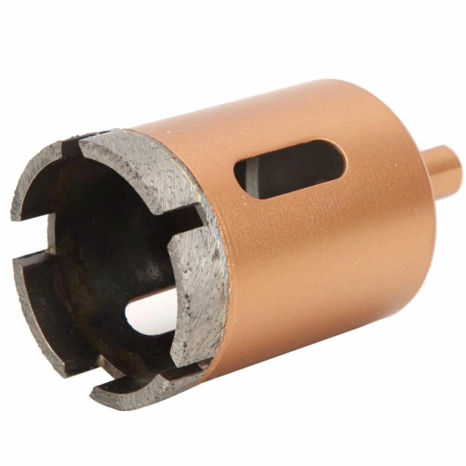 Wiertła diamentowe, trzpień trójkątny 40-60mm otwornice z wydrążonym rdzeniem do wiercenia w płytkach, betonie, cegle, szkle, marmurze i ceramice (45mm)