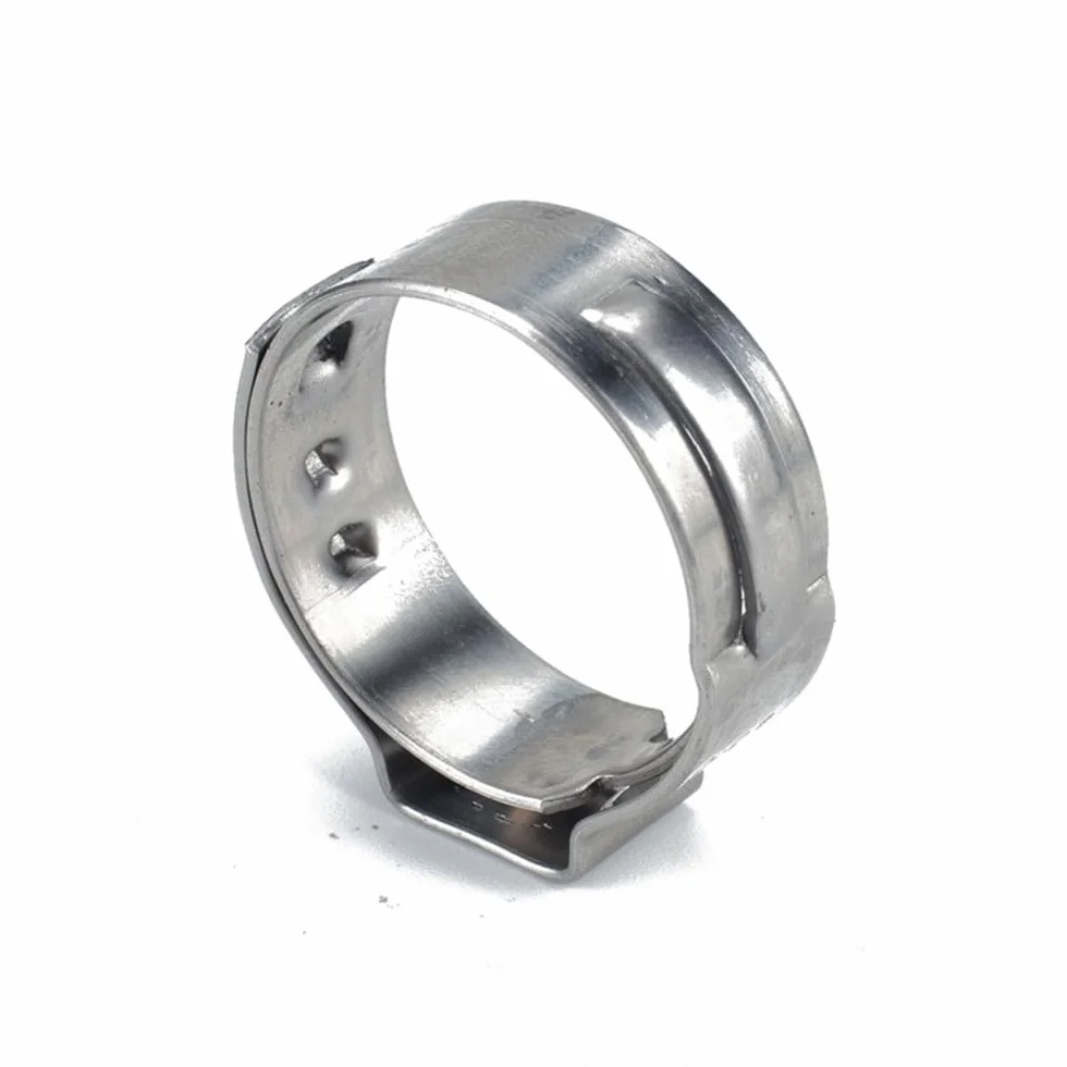 Zacisk rurowy, Obejmy do węża i rur z pojedynczym uchem, 50 szt. Stal nierdzewna 304 5,3–42 mm(34.6 38.1mm)