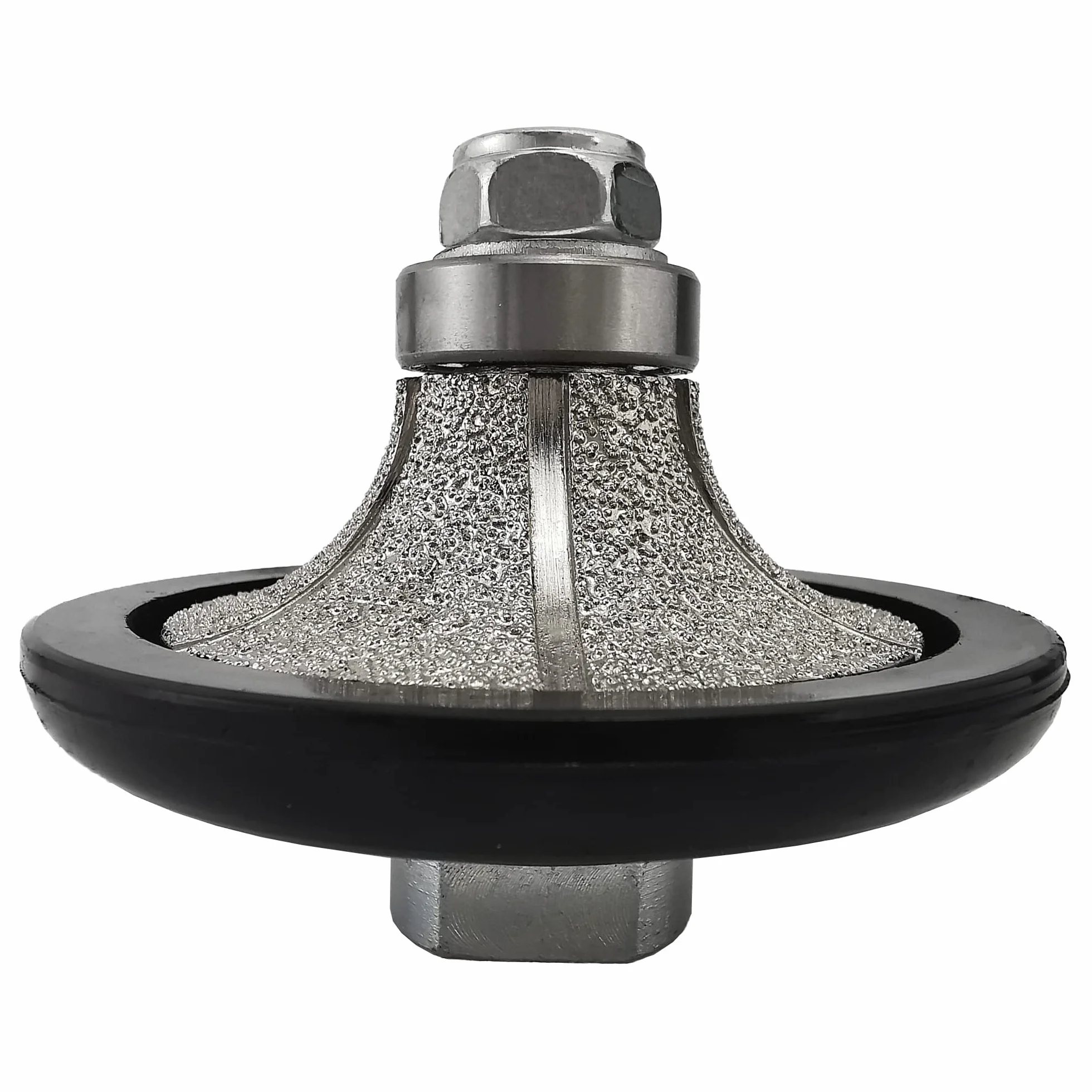 NBB Diamentowe koło profilowe, diamentowe frezowanie routera, wiertło do profilowania porcelany płytki ceramiczne granit marmur, łatwy w użyciu w szlifierce kątowej(Half-Bullnose, B20)