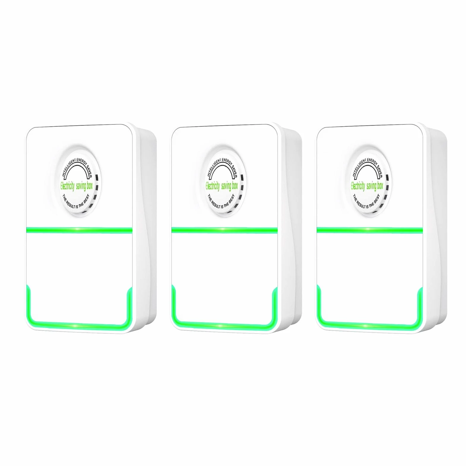 3 Szt. Urządzenie Oszczędzające Energię, Oszczędność Energii Power Saver, Inteligentne Oszczędzanie Energii do Domowych Urządzeń Elektrycznych 90‑250V, Lodówki | Klimatyzatory