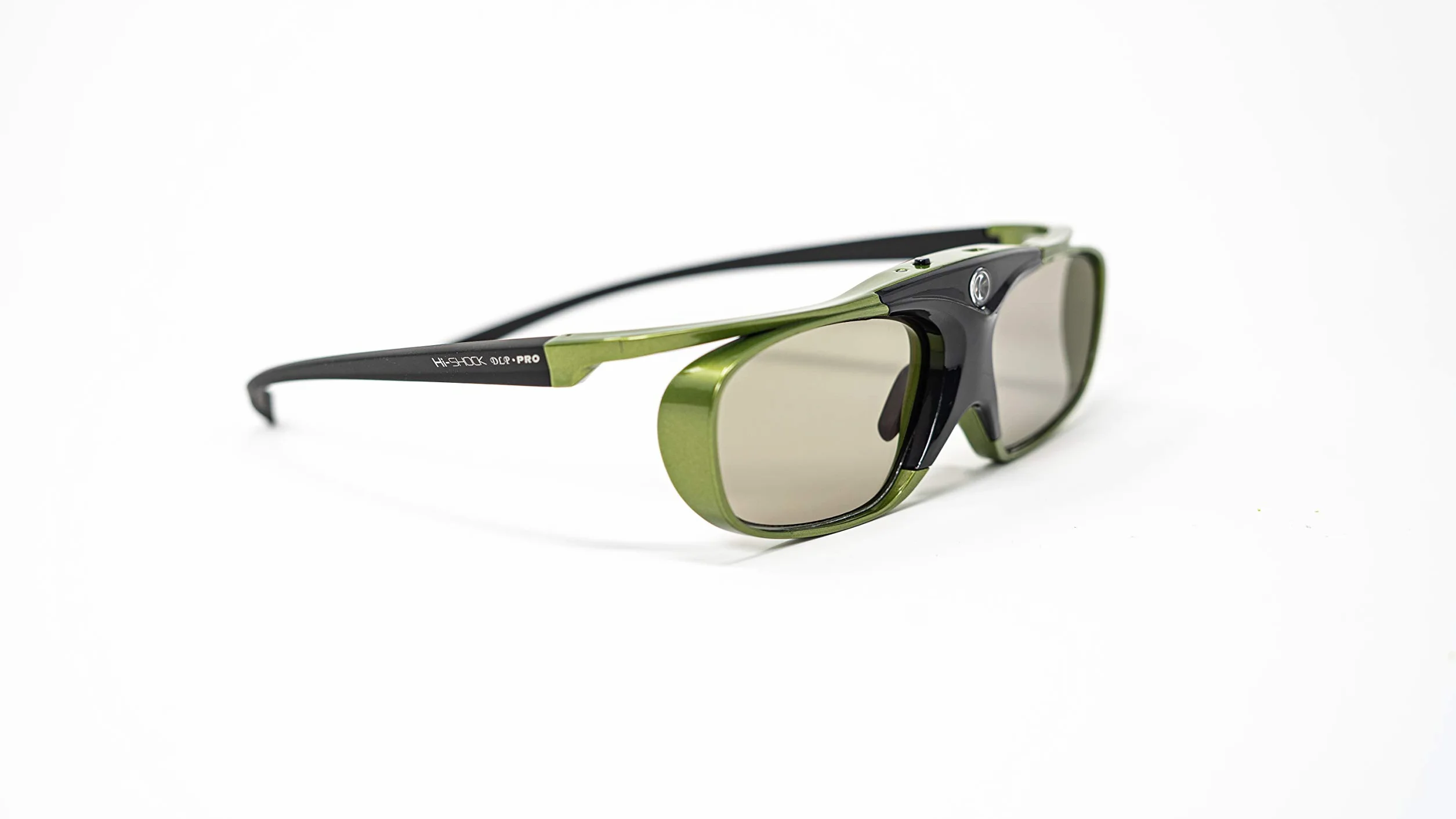 Okulary 3D DLP Link Hi-SHOCK DLP Pro Lime Heaven kompatybilne z Acer BenQ Optoma