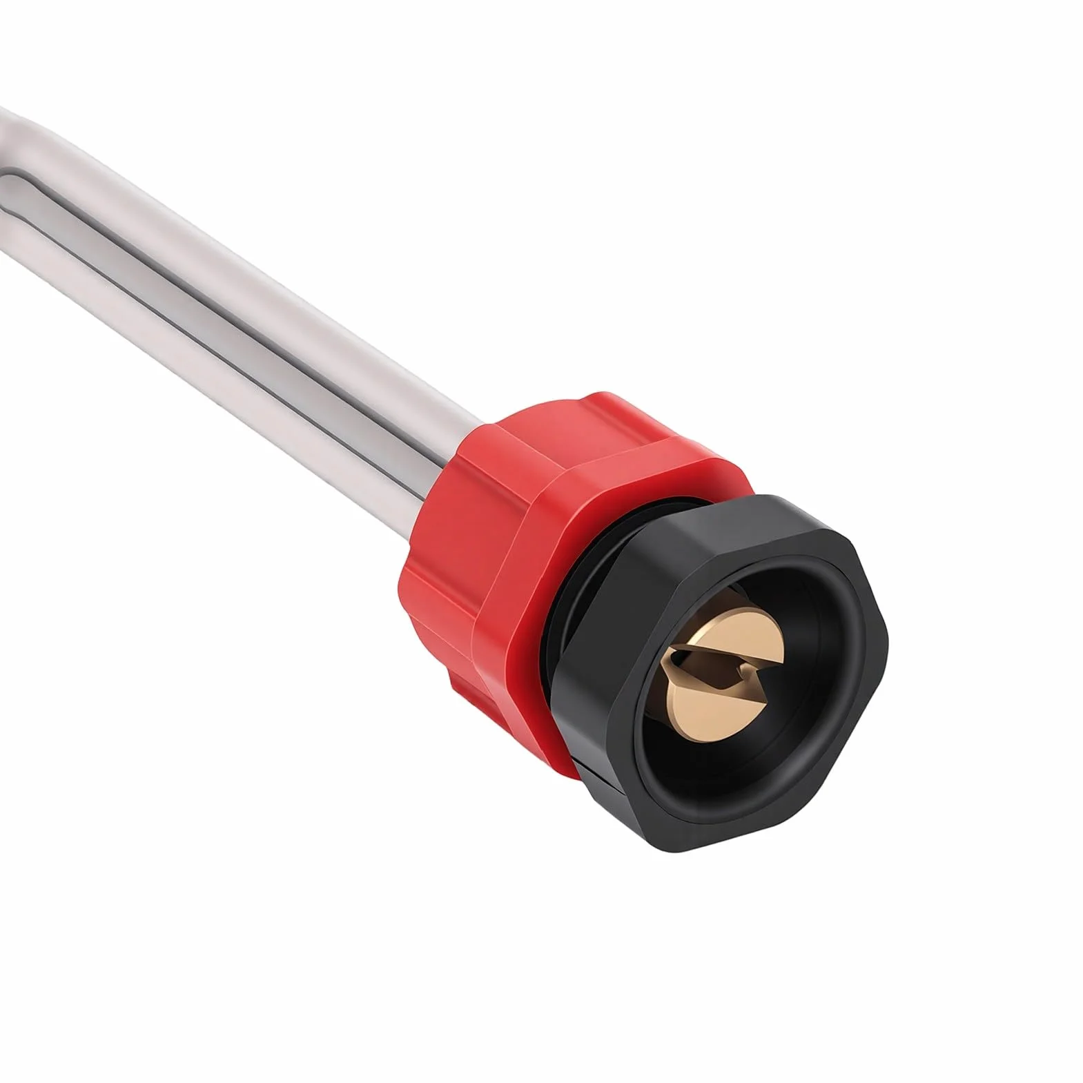 Acouto Pistolet Do Myjki Ciśnieniowej Działko Do Piany Różdżka Spryskiwacza Dysza 90 Stopni 59 Cm Przedłużona Lanca Mocowanie 1/4 Gruba Pianka Hak z Zabezpieczeniem Przed Dziećmi