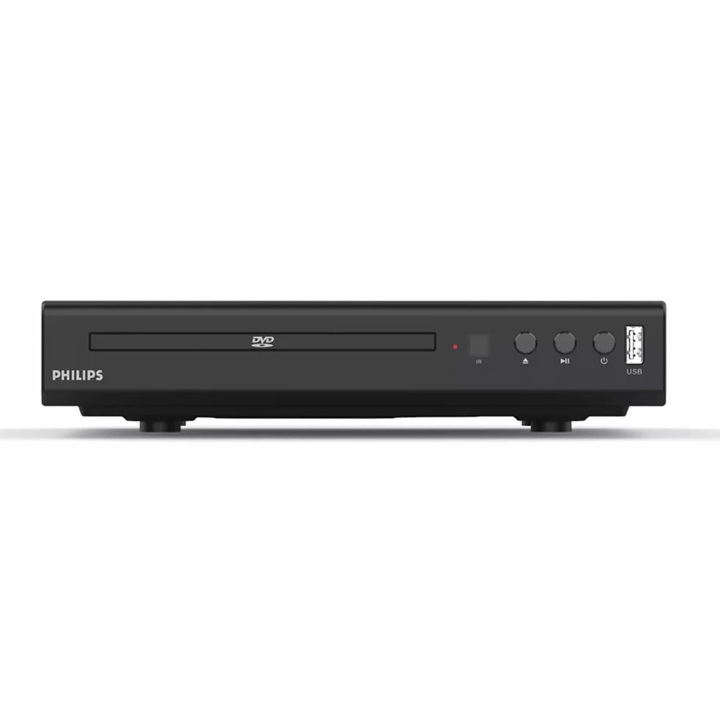 PHILIPS Odtwarzacz DVD TAEP200/12 Czarny 22,5x19,6x4,3cm