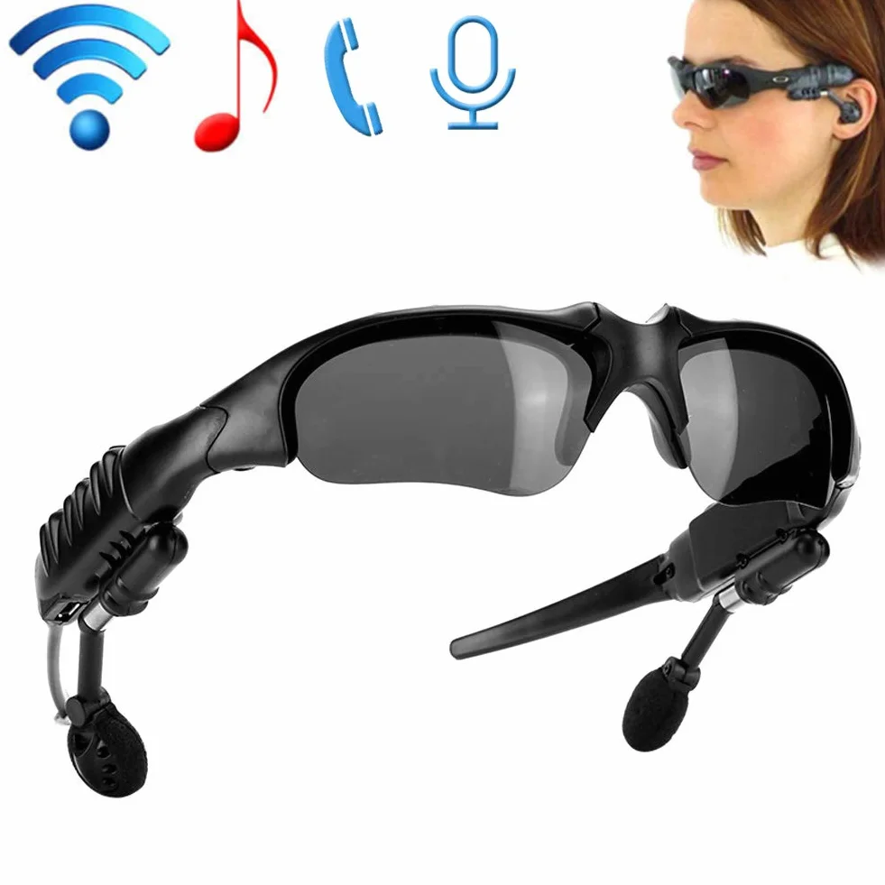 Bezprzewodowe Okulary Przeciwsłoneczne Bluetooth Dźwięk Stereo Spolaryzowane do Jazdy Podróży