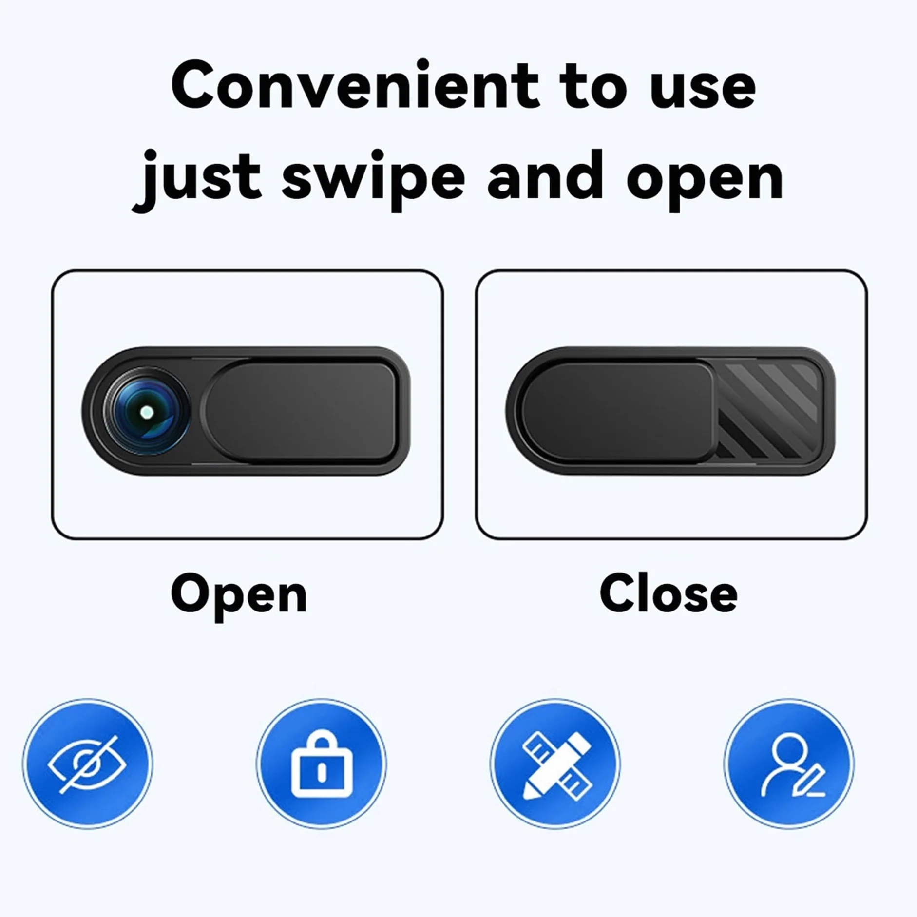 Osłona kamery internetowej 6 sztuk do laptopa MacBook Pro Air iPad tablet
