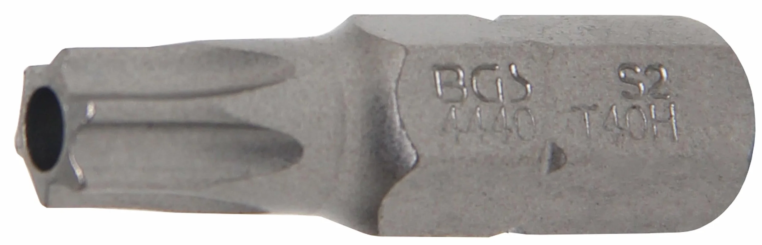 BGS 4440 | Bit | długość 30 mm | napęd 8 mm (5/16") | profil T (do Torx) z otworem T40