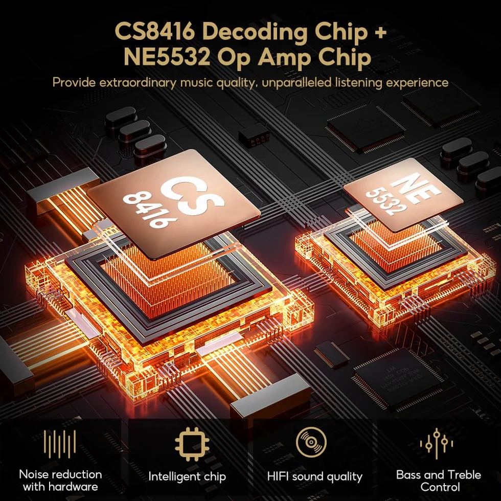 AIYIMA DAC-A2 mini dekoder audio DAC USB 24-bit 192 kHz koncentryczne optyczne do RCA wyjście słuchawkowe