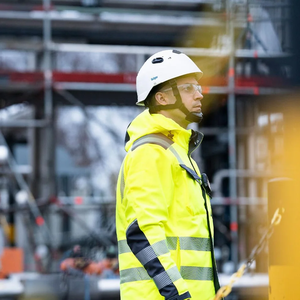 Dräger Kask ochronny HPS 3500 podstawowy wielofunkcyjny kask ochronny na głowę barwiony