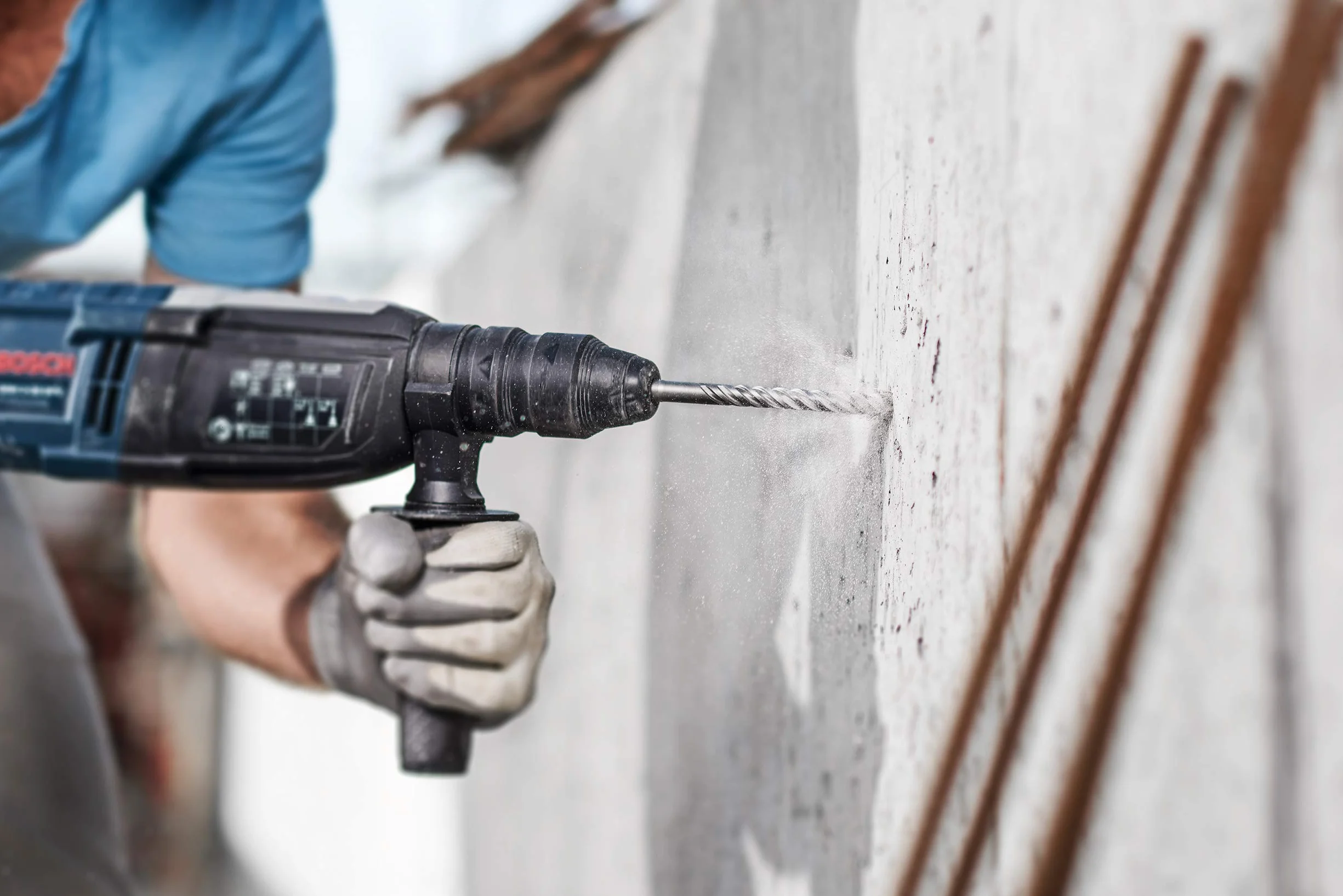 Bosch Professional Wiertła do młotów SDS plus-7X (do betonu i muru, 14 x 400 x 465 mm, akcesoria do młotowiertarki udarowe)
