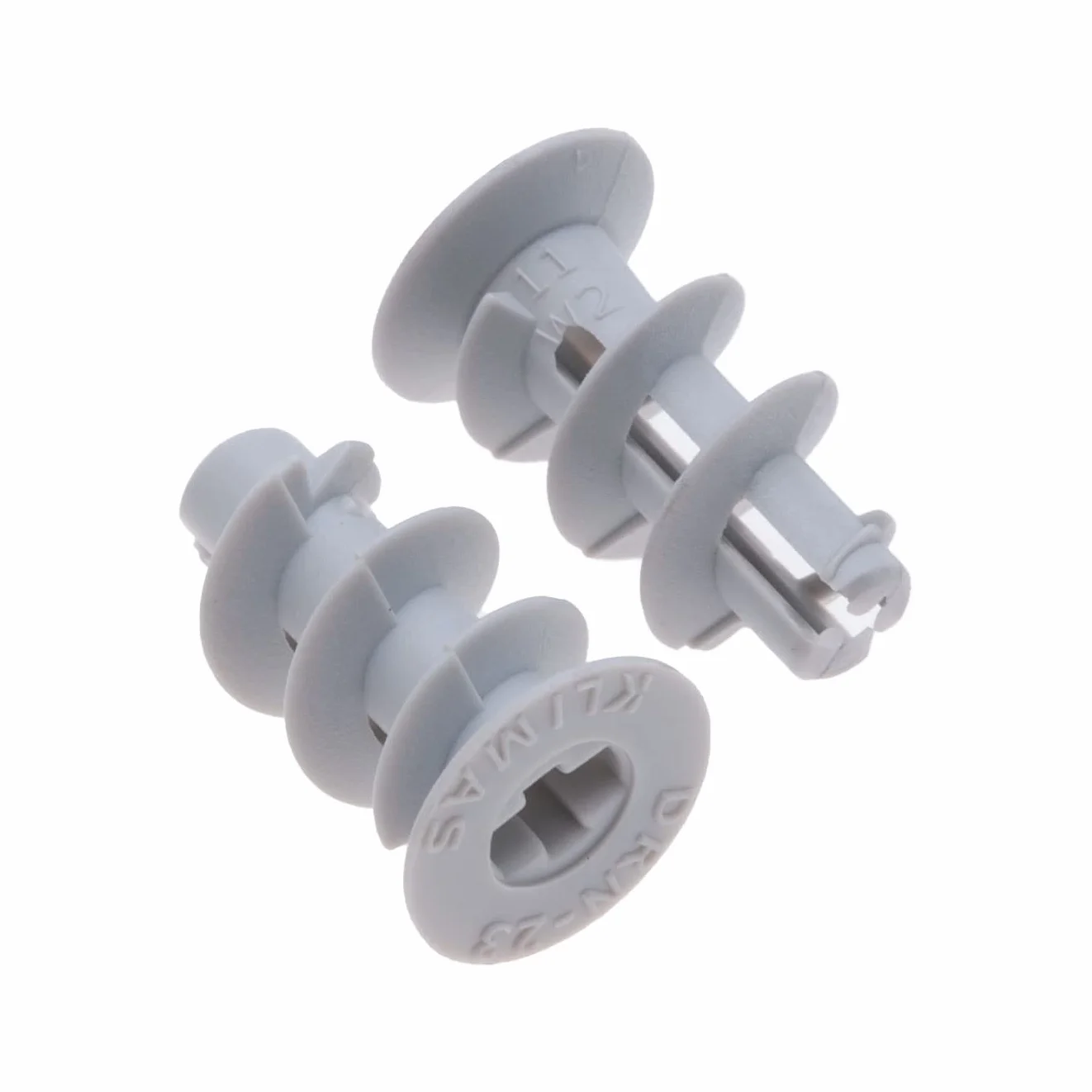 Kołki do płyt gipsowo-kartonowych Driva, 50 szt. kołków nylonowych 15 mm x 23 mm, łączniki do płyt gipsowo-kartonowych, kołki do ścian gipsowych, kołki do wnęk, mocowania plastikowe - wkręcane kotwy