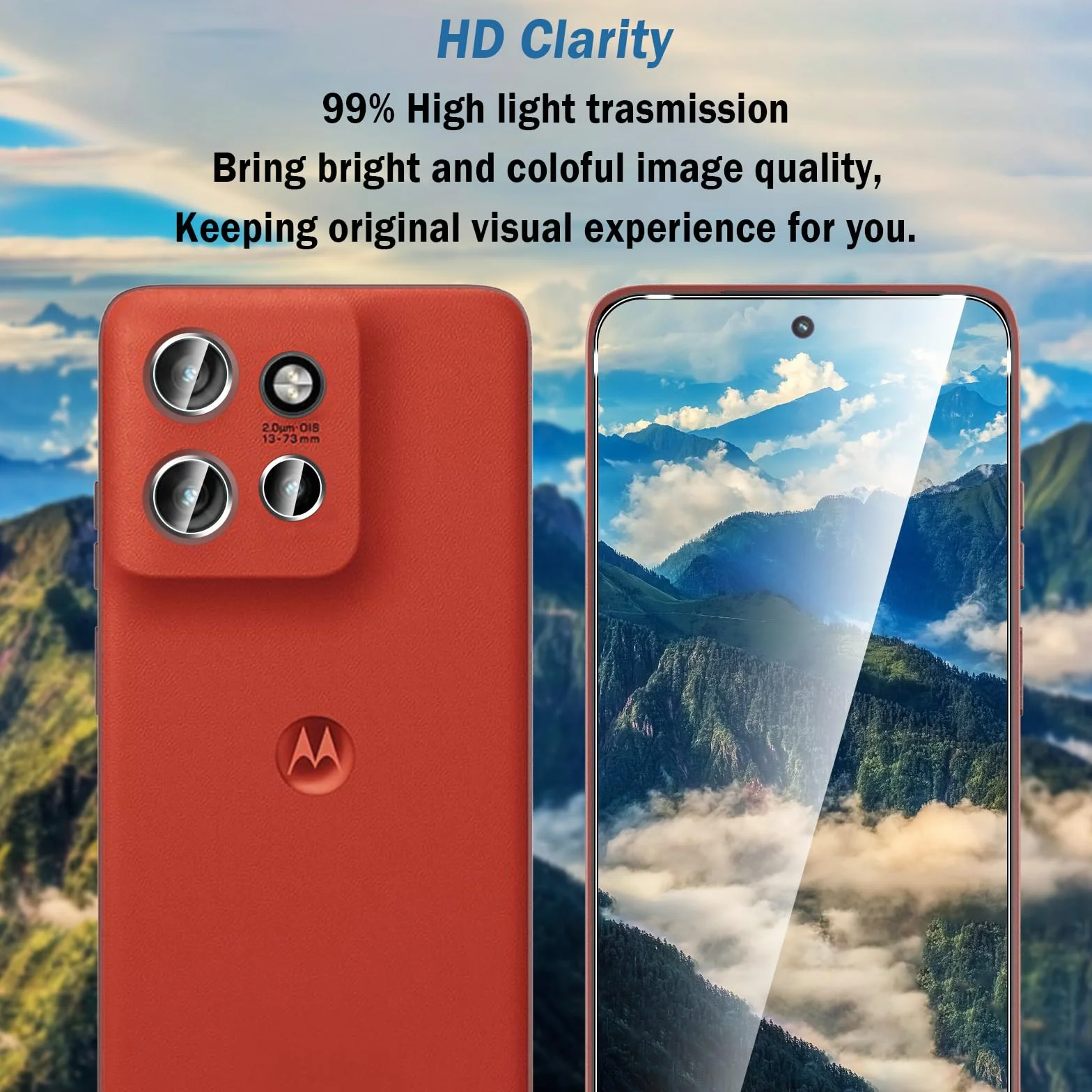 Szkło hartowane do Motorola Moto Edge 60 Neo/Edge 50 Neo, osłona ekranu i obiektywu, twardość 9H, bez pęcherzyków, przezroczysta folia