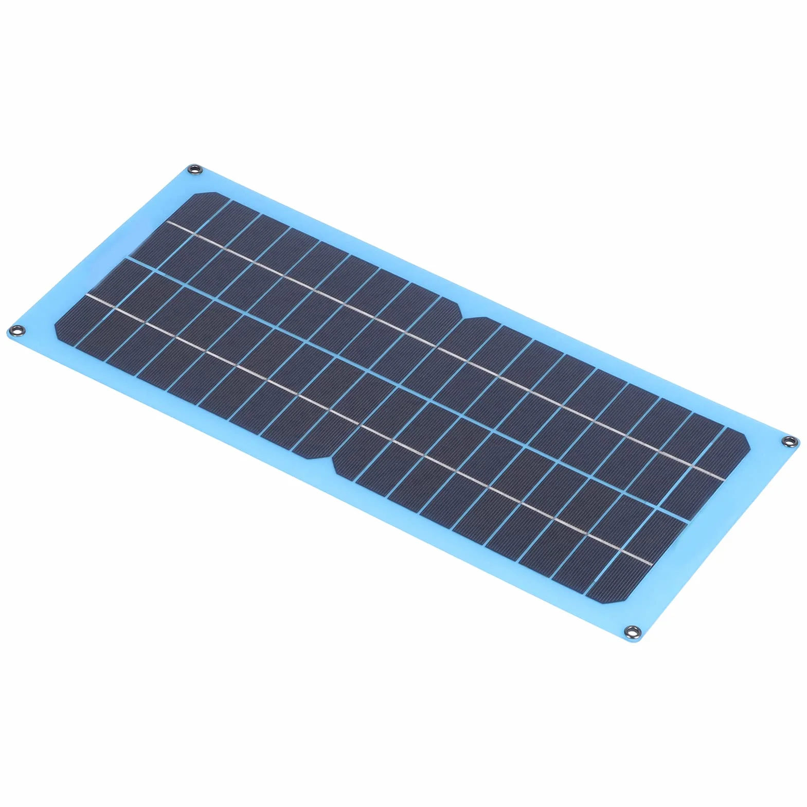 Yosoo Health Gear Zestaw Panel Słoneczny Laminowany 15W 18V Ładowarka USB IP65 Wodoodporny do Kempingu RV