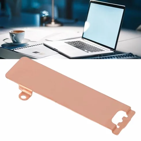 Miedziany Radiator M.2 do Laptopa NVMe z Podkładką Termiczną dla SSD 2230 2280 G15 5530 G16 7630
