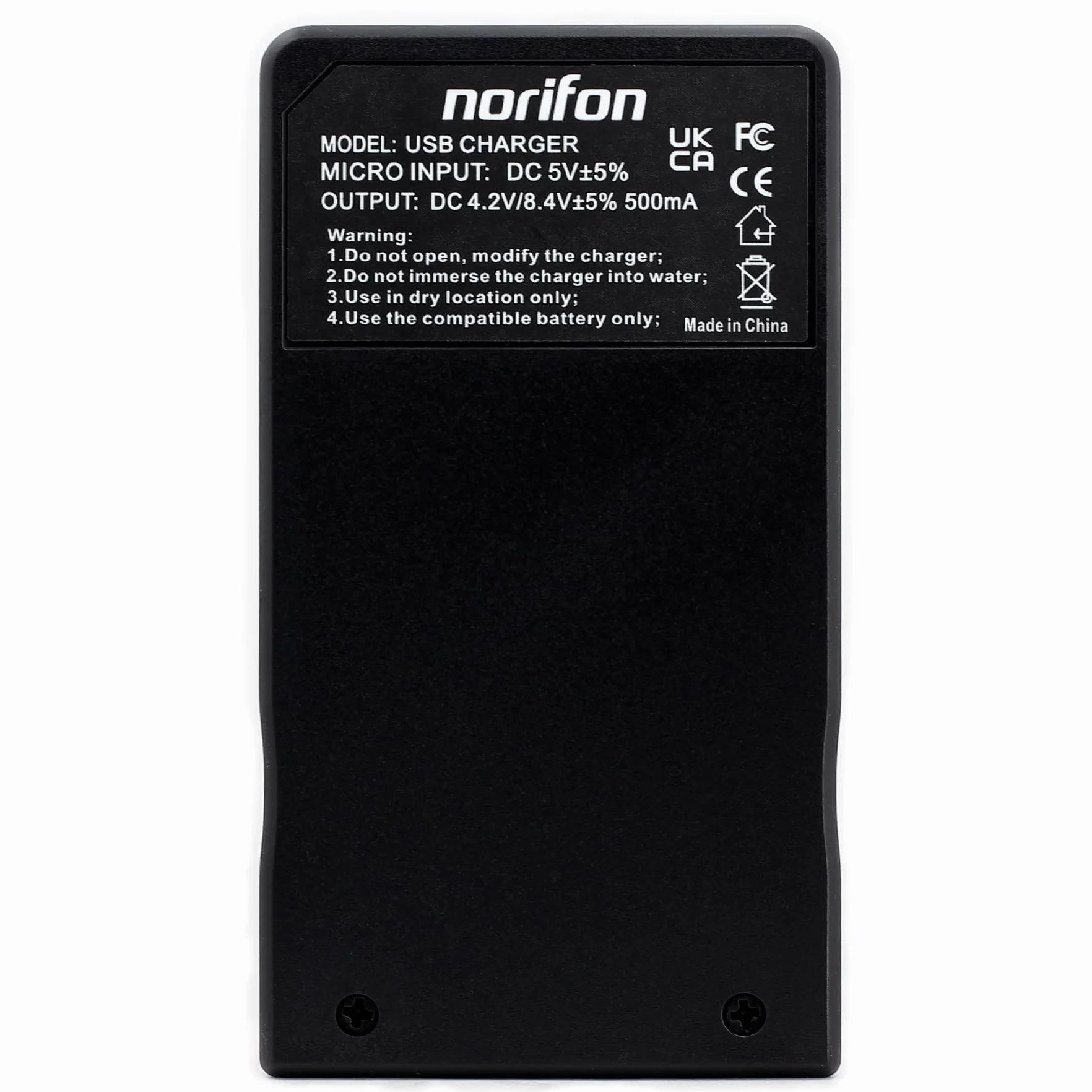 Norifon CGA-S002 USB Ładowarka do Panasonic Lumix DMC-FZ15, DMC-FZ18, DMC-FZ2, DMC-FZ20, DMC-FZ28, DMC-FZ3, DMC-FZ30, DMC-FZ35, DMC-FZ38, DMC-FZ4, DMC-FZ5, DMC-FZ7, DMC-FZ8 Aparat i nie tylko
