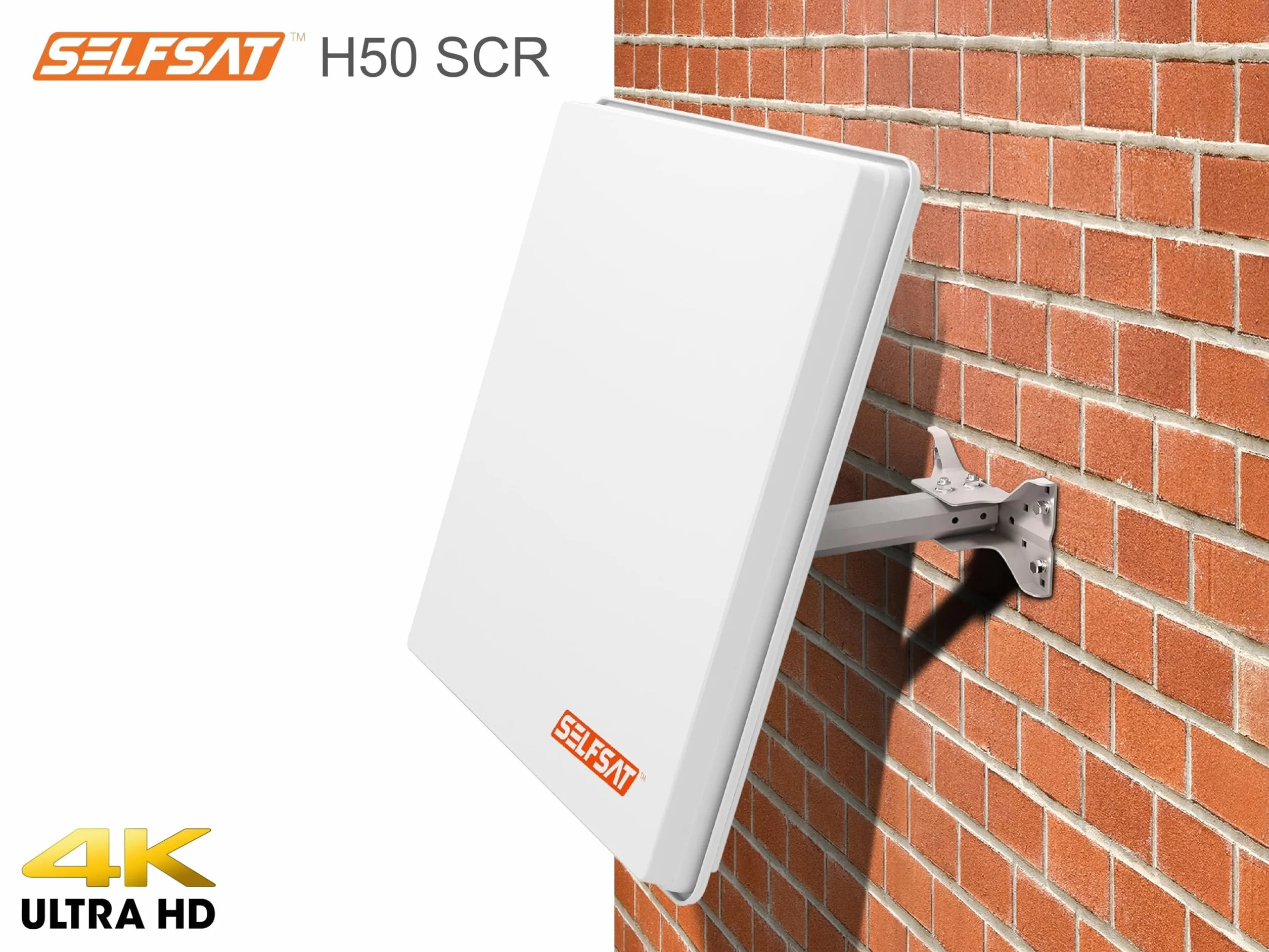 Selfsat H50SCR + antena Unicable wraz z 2 wyjściami Legacy 6 uczestników