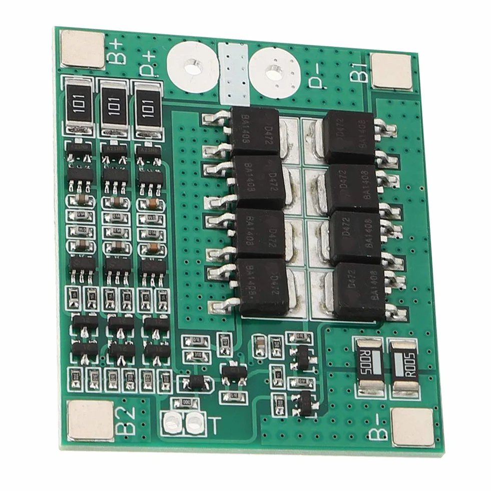 BMS PCB karta ochronna akumulatora litowego 3S 12V 40A z wyważonym ładowaniem