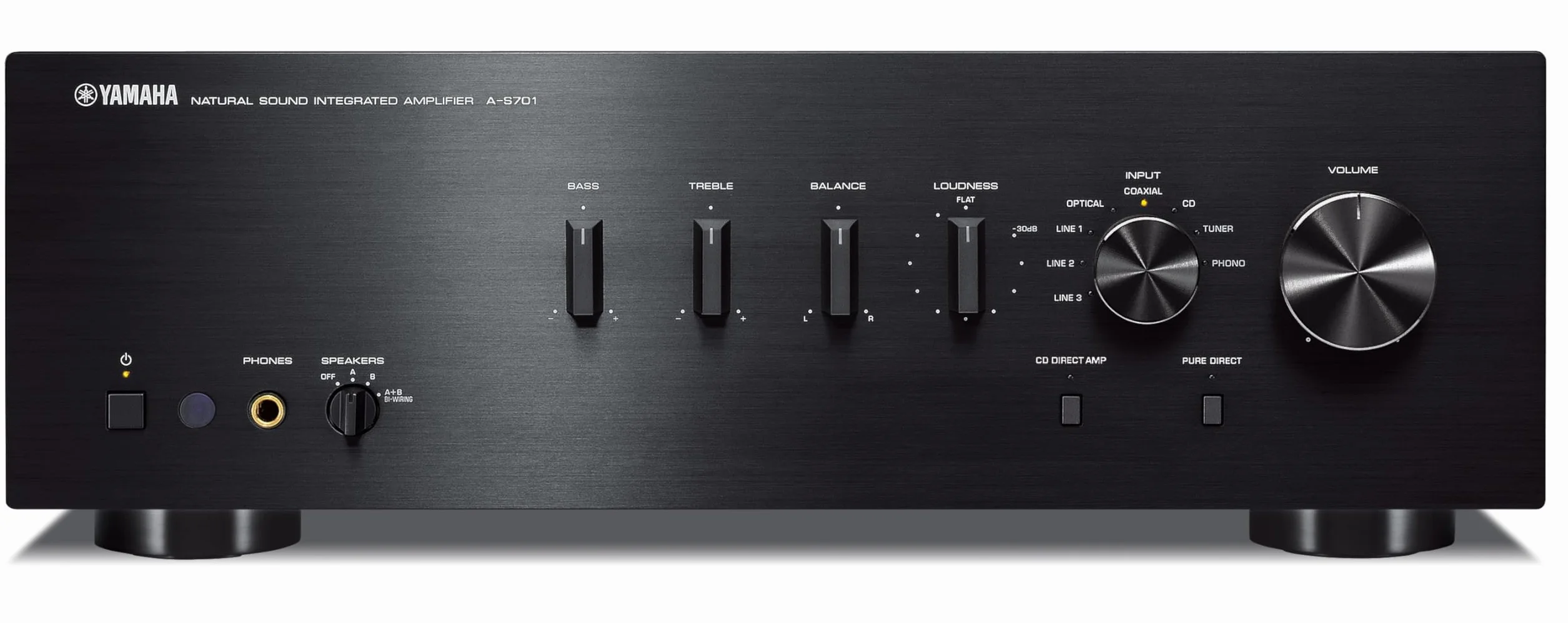 Yamaha A-S701 Wzmacniacz, Czarny, 100W