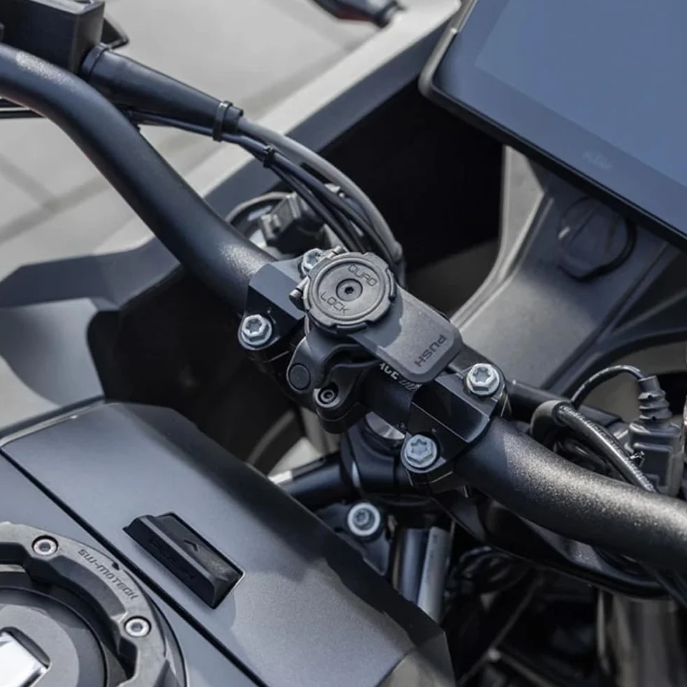 Quad Lock Uchwyt Telefonu Motocyklowy PRO Zestaw z Amortyzatorem Drgań Galaxy S25 MAG Etui
