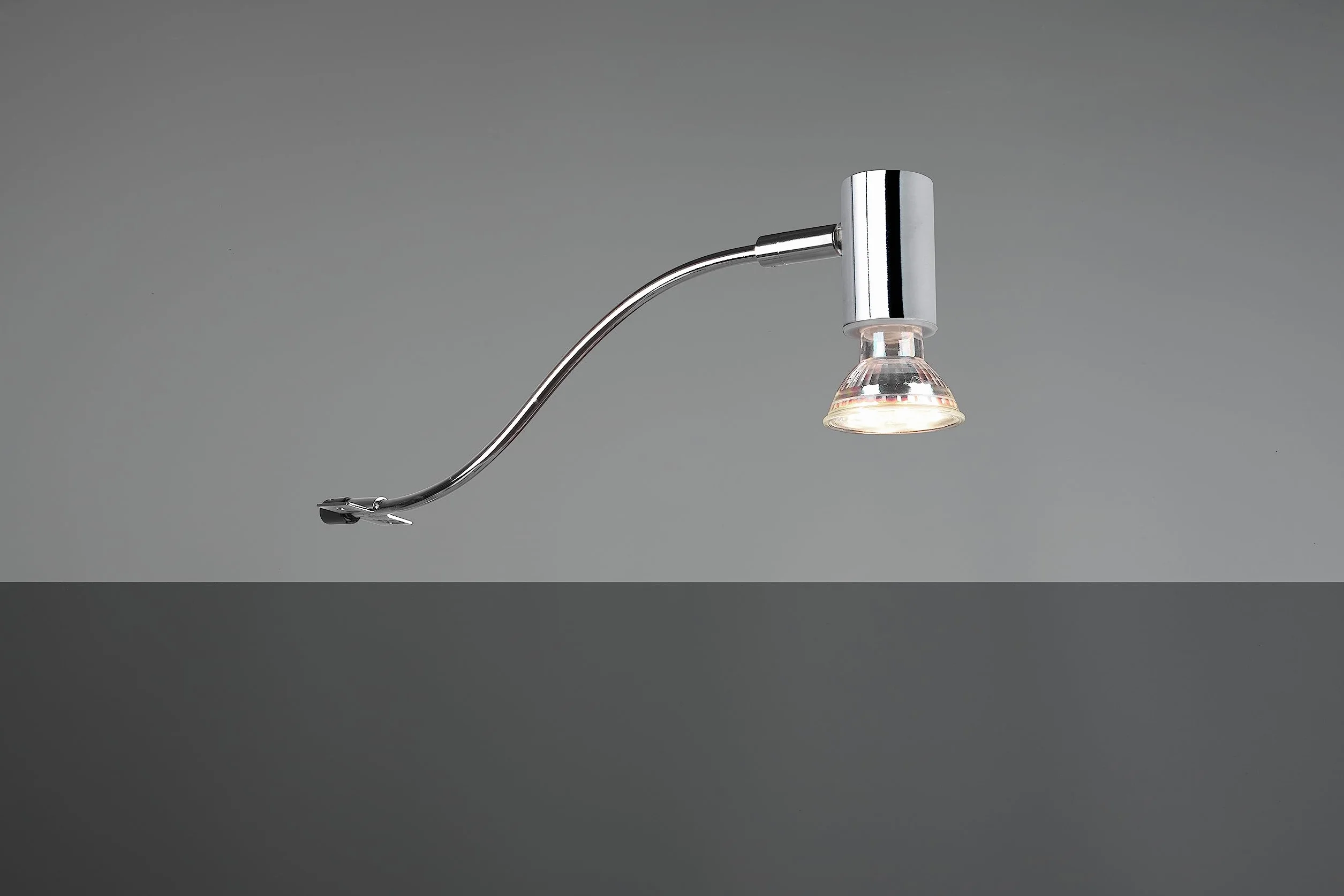 Trio, Aplikacja, Giada 1xGU10, max.5,0 W Korpus: Metal, Chrom L:5,4cm, L:34,0cm, H:11,4cm IP44