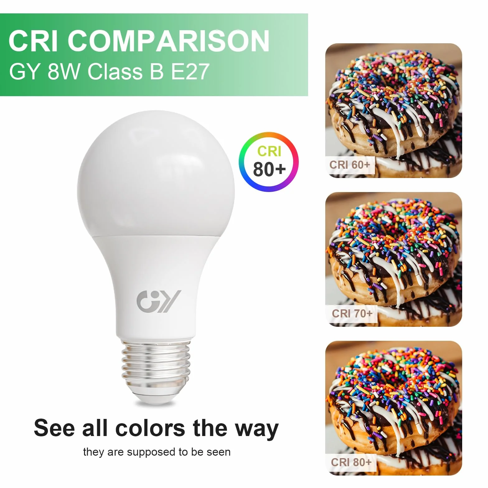 GY A60 8 W 3000 K 6 szt