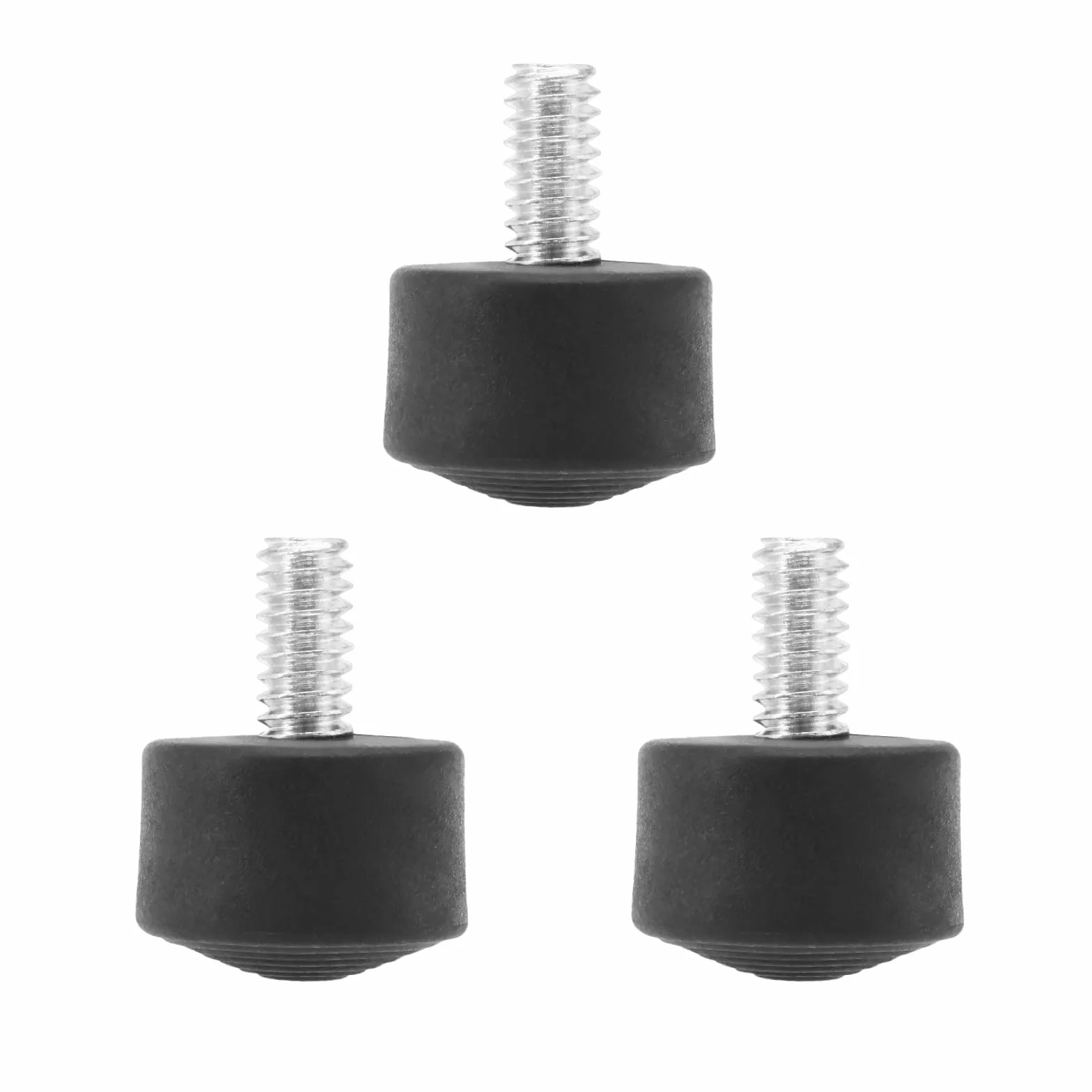 Antypoślizgowe gumowe kolce do statywu 1/10.2 cm kompatybilne z monopod kamera czarne