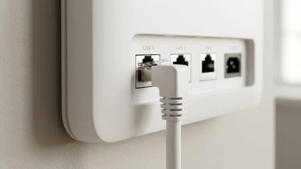 Kabel kątowy LAN Cat 6 90° 5,0 m S/FTP PIMF RJ45 Gigabitowy kabel krosowy szary