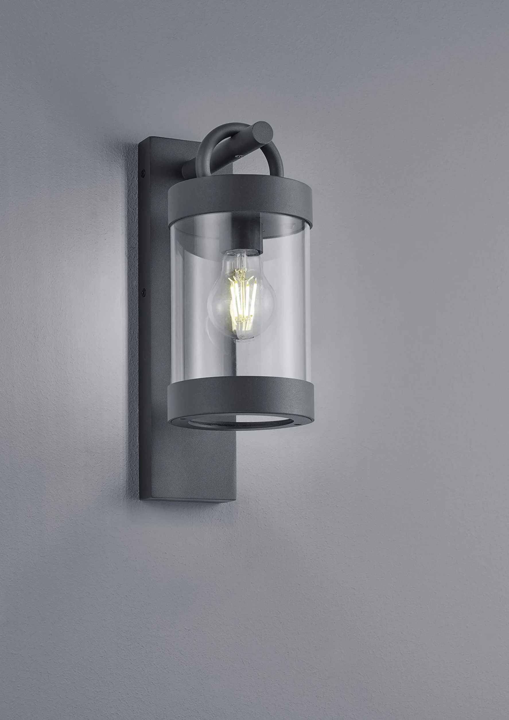 Trio Leuchten Sambesi Zewnętrzna Lampa Ścienna, Czarny, 28 W