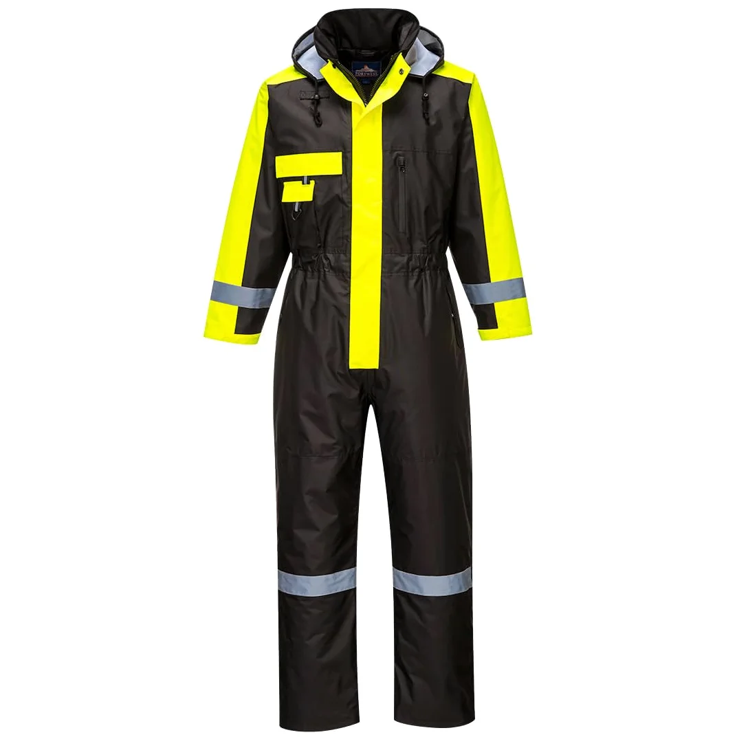 Portwest S585 Kombinezon Zimowy, Czarny, Regularny, Rozmiar L
