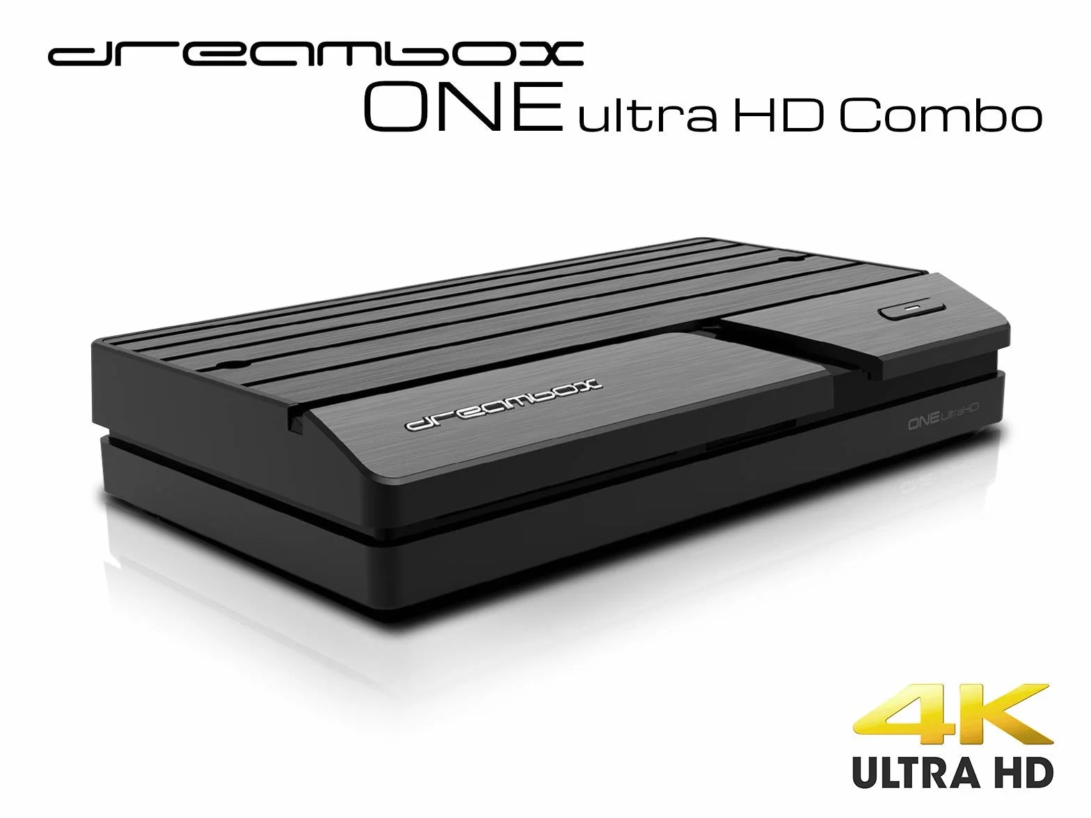 Dreambox One Combo Ultra HD 4K 2160p DVB-S2X DVB-C/T2 Tuner E2 Linux Dual WiFi H.265 HEVC