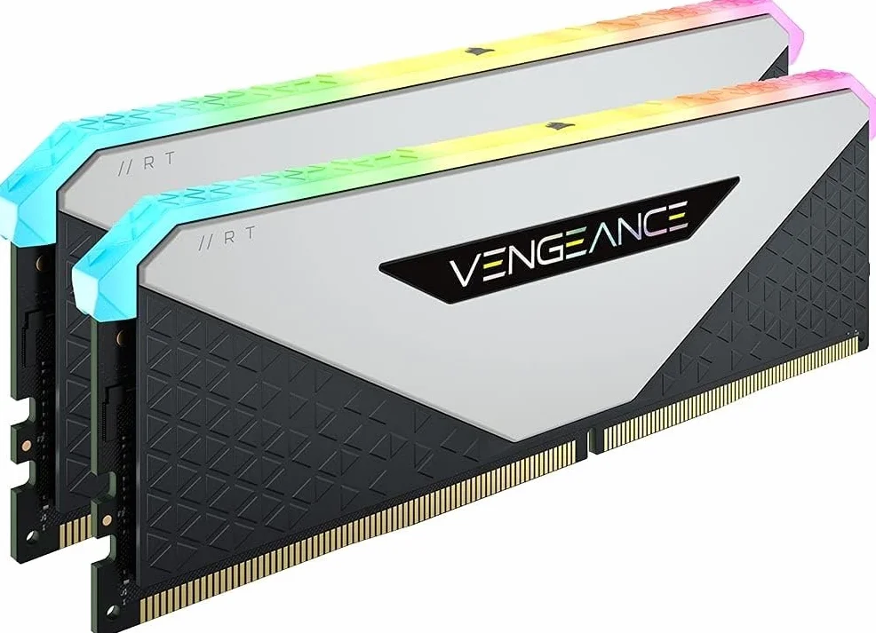 Corsair Vengeance RGB RT 16GB DDR4 3200MHz C16 pamięć stacjonarna biała
