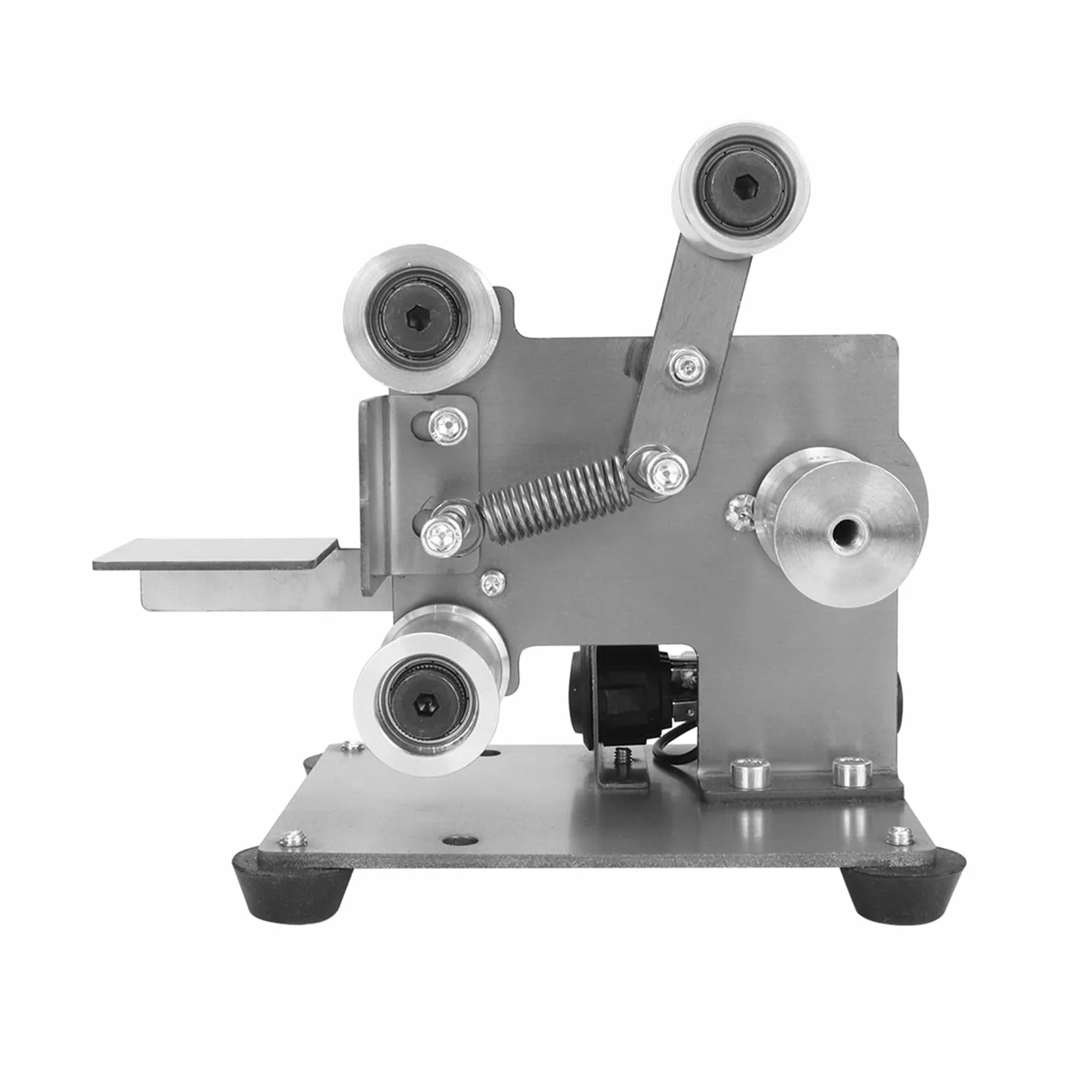 Polerka, szlifierka oscylacyjna, Wielofunkcyjna szlifierka Mini elektryczna szlifierka taśmowa szlifierka polerska ostrzałka do krawędzi do szlifowania, polerowania(Only machine)