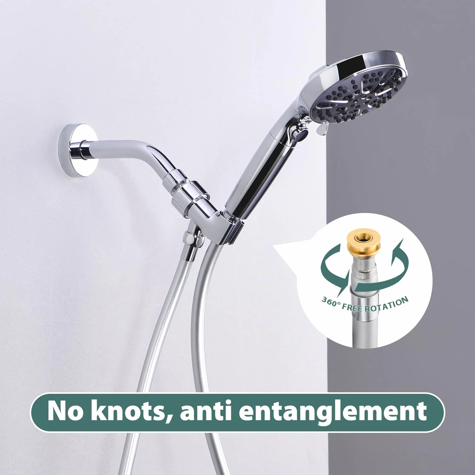 Wąż prysznicowy 180 cm odporny na wybuch, przeciwwybuchowy wąż do głowicy prysznicowej, używany w głowicach prysznicowych, bidet, ultramiękki do kampera, zewnętrzny wąż prysznicowy, zamiennik,