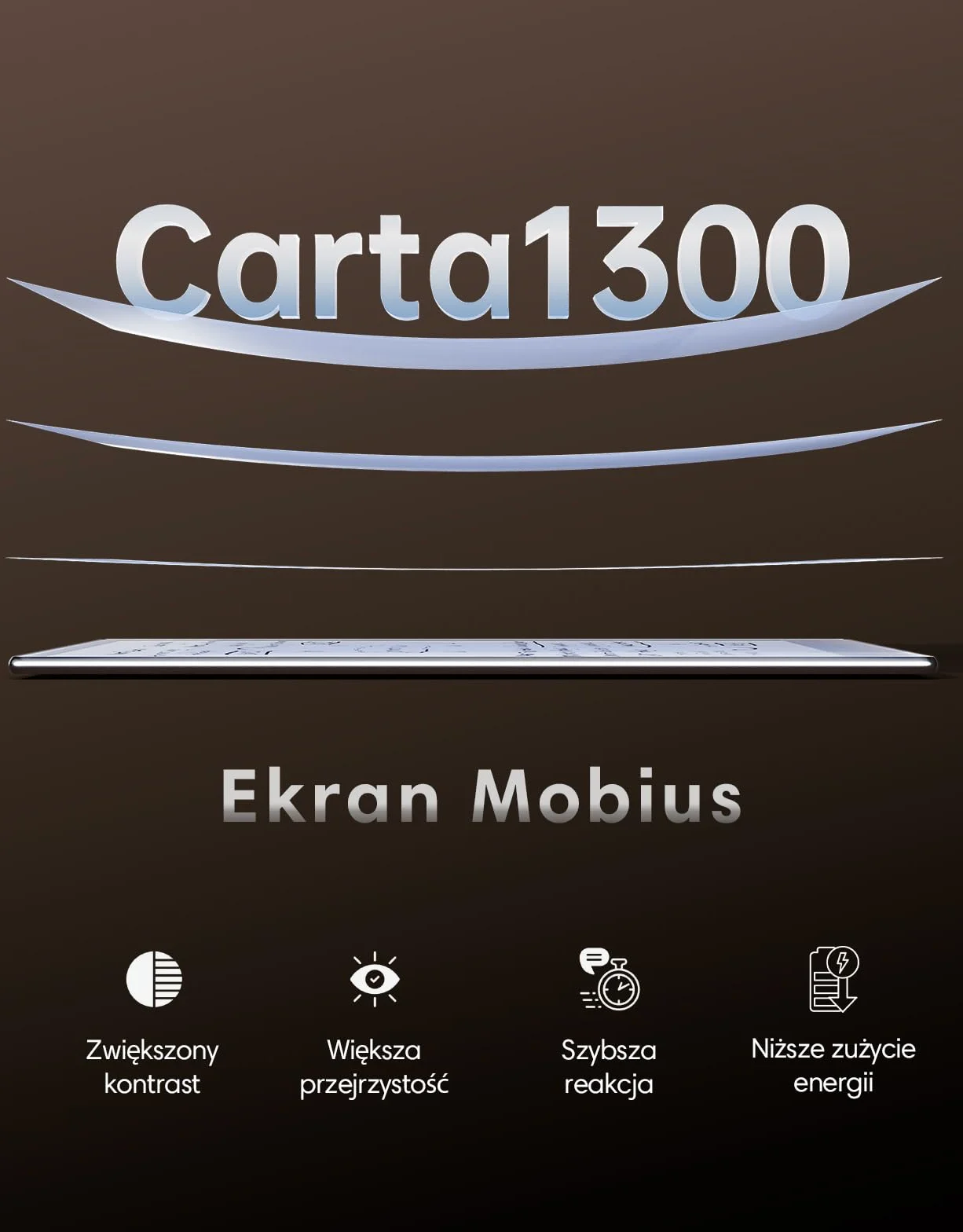 VIWOODS Carta 1300 AI E Ink Tablet 10.65'' 300PPI Elektroniczny Notatnik z Długopisem