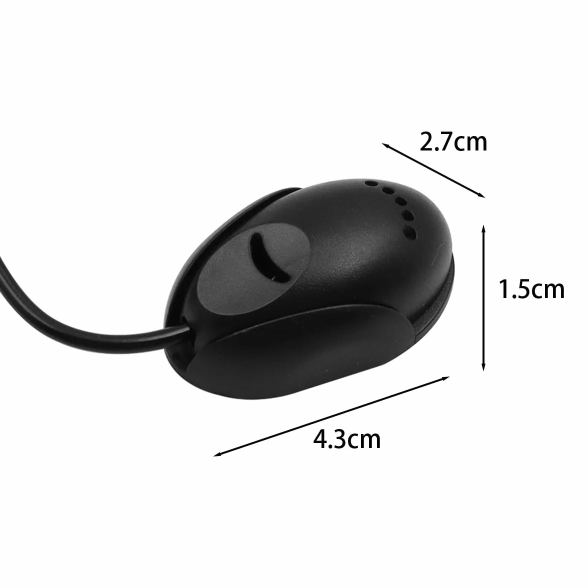 DollaTek Mikrofon samochodowy 3,5 mm przewodowy do radia, GPS, telefonu