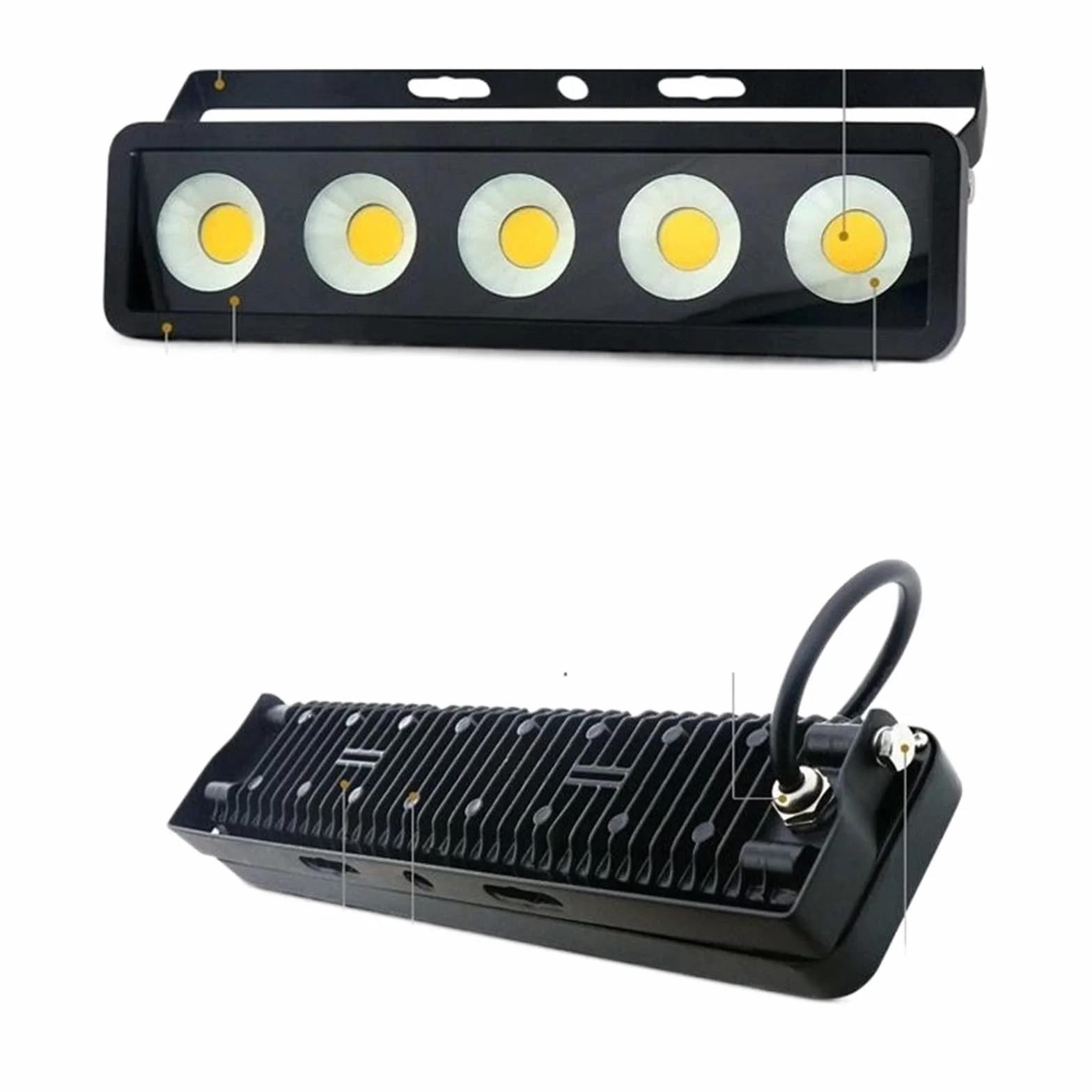 lampy solarne, Projektor światła Reflektor Zewnętrzny Budownictwo Obudowa Garaż Brama Lampa lampa(White Warm White a)