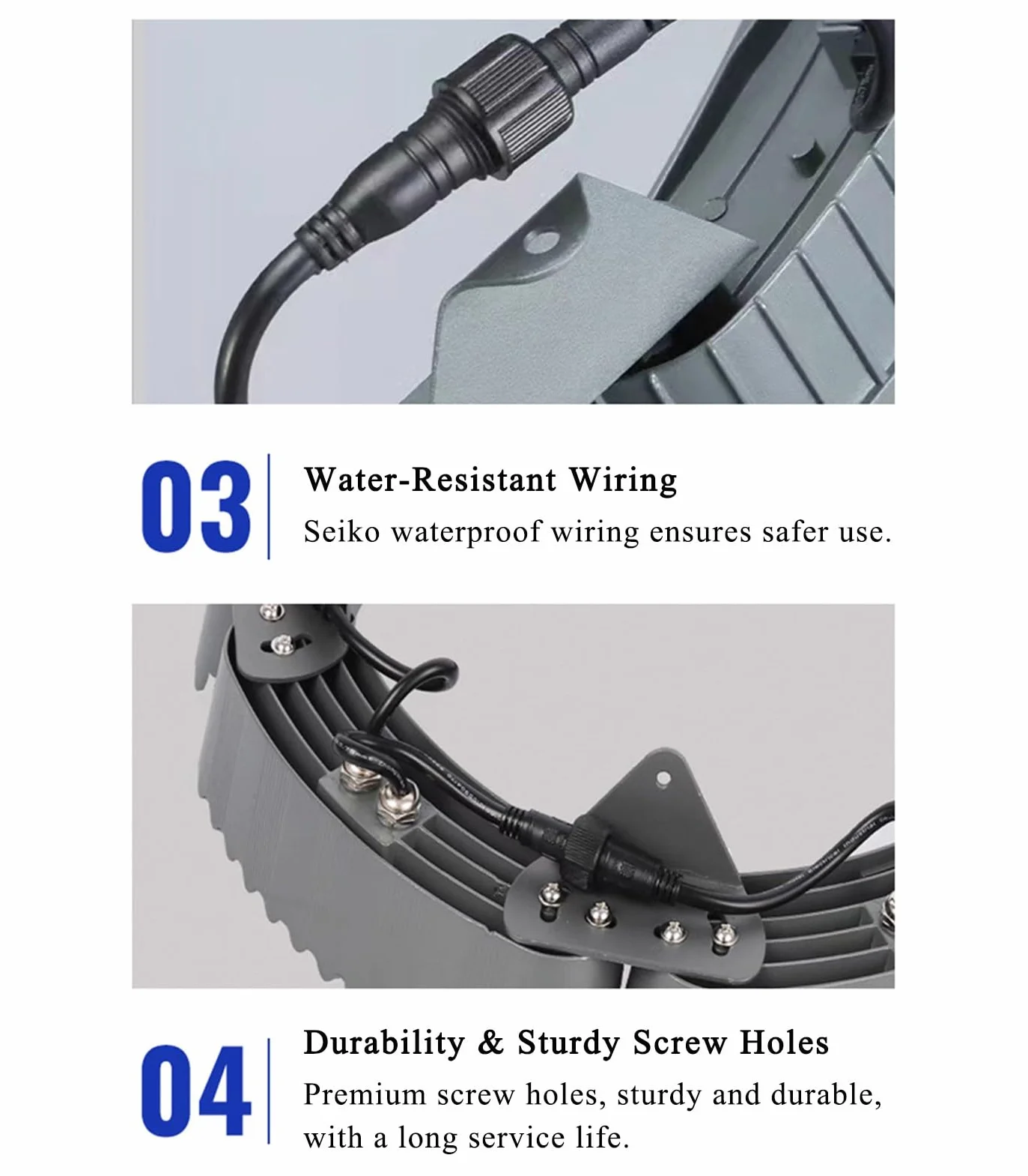 Generisch Lampa ogrodowa LED, solarne oświetlenie w kształcie pierścienia z pilotem zdalnego sterowania – 6-osobowa lampa zewnętrzna 72 W w kolorze niebieskim do ogrodu, na podwórko i trawnik