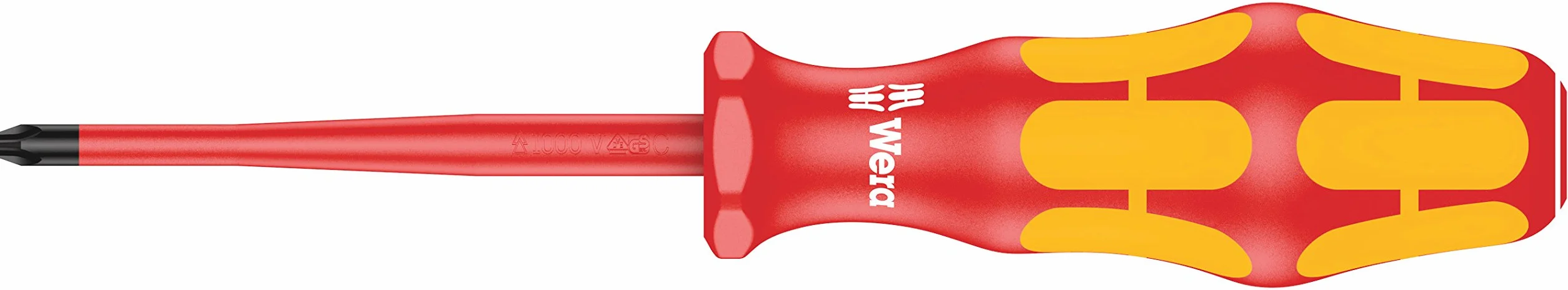 Wera Kraftform 100 iS/7 zestaw 3 wkrętaków Kraftform Plus o zredukowanej średnicy ostrza, 7-częściowy