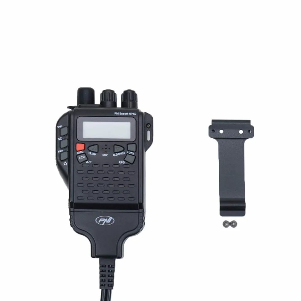 PNI Przenośne radio CB-Escort HP 62 z anteną BNC i uchwytem na baterie