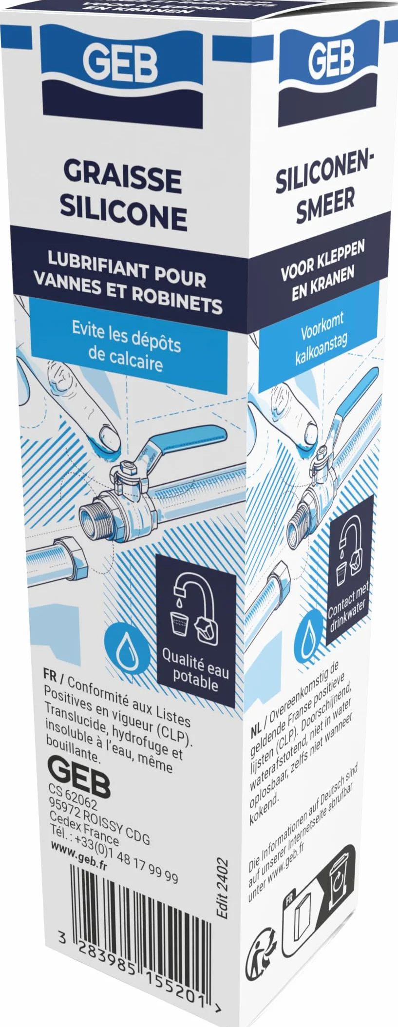 Geb 515520 smar silikonowy w tubce 20 g