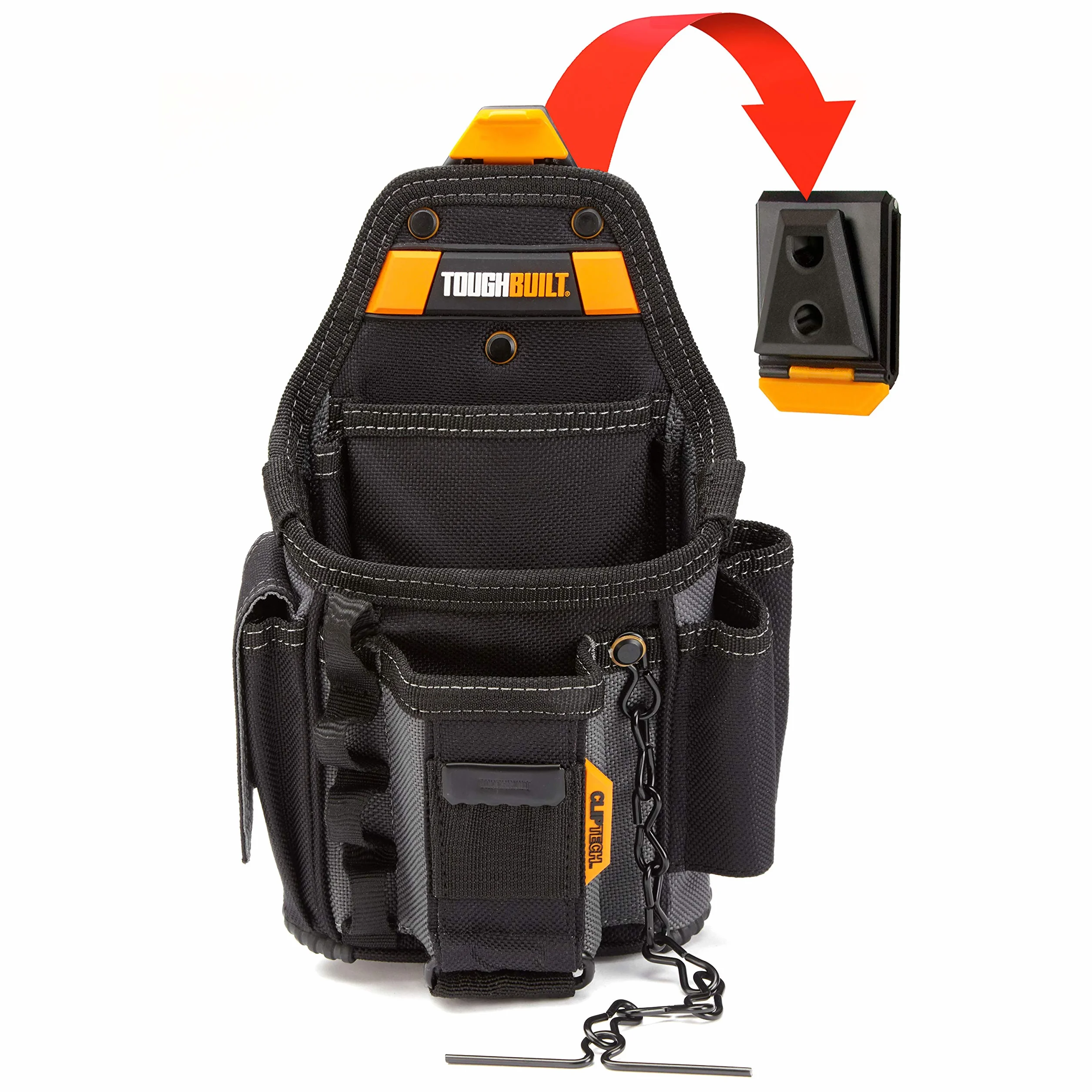 TOUGHBUILT TOU-CT-34 torba dla małych elektryków, czarna